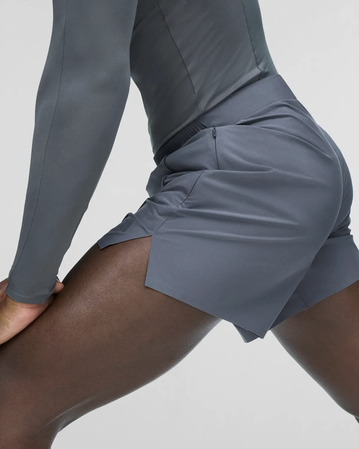 D4T Training Shorts Granite - Image 4