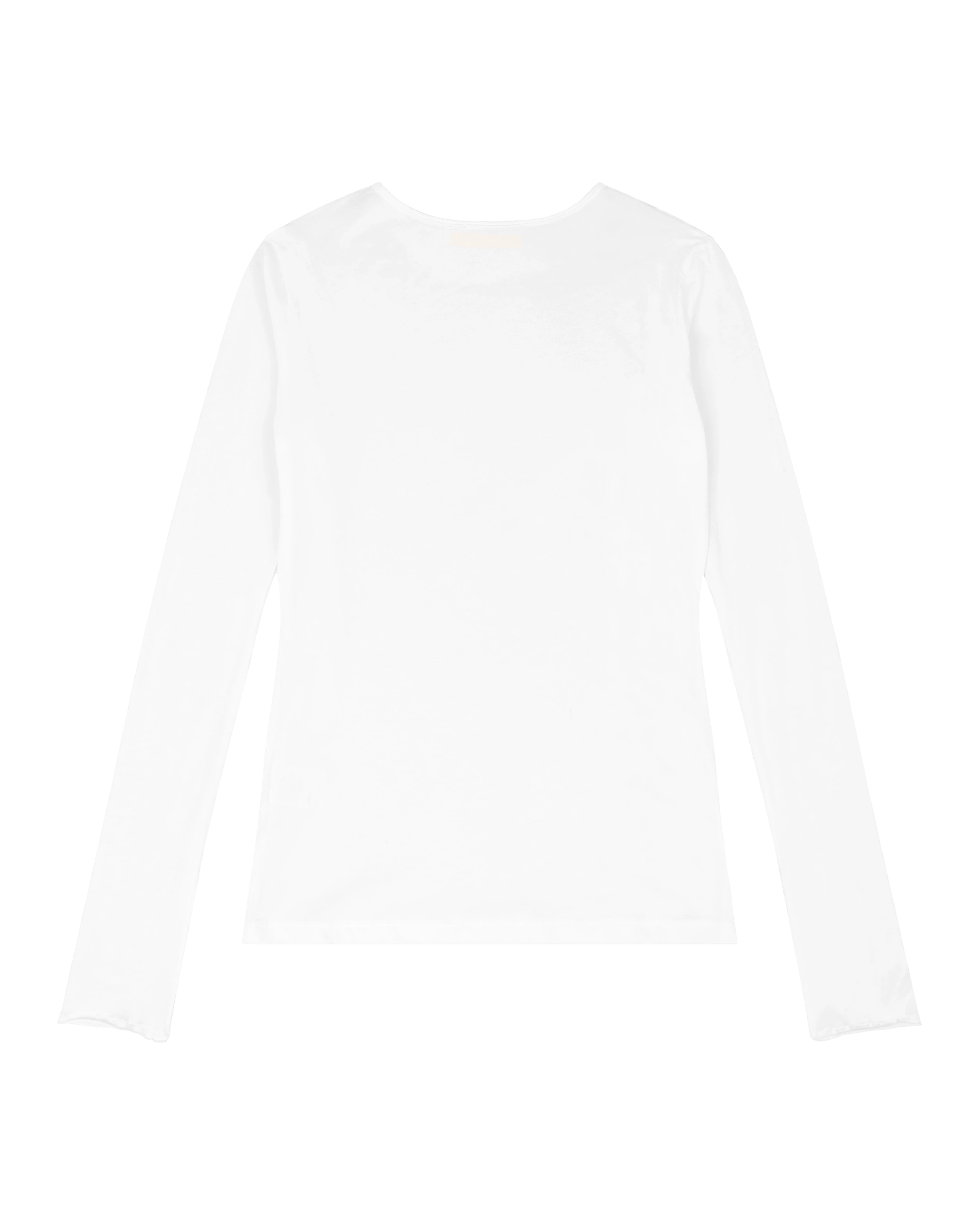 Sheer Long Sleeve White - Image 3
