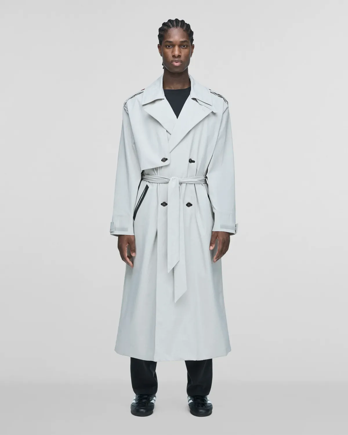 Uniform Trenchcoat Chalk Pearl - Image 4