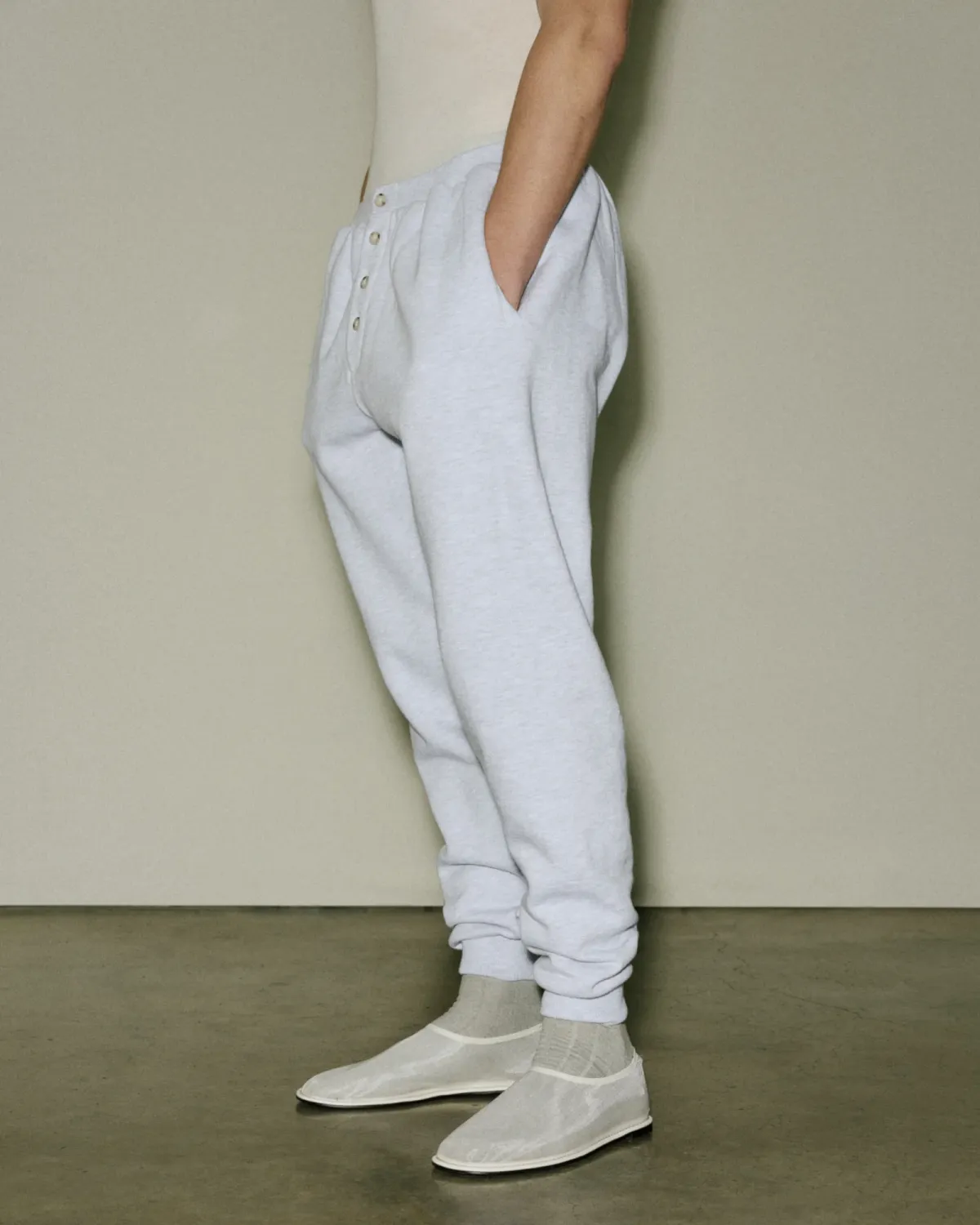 Cadet Sweat Heather Grey - Image 6