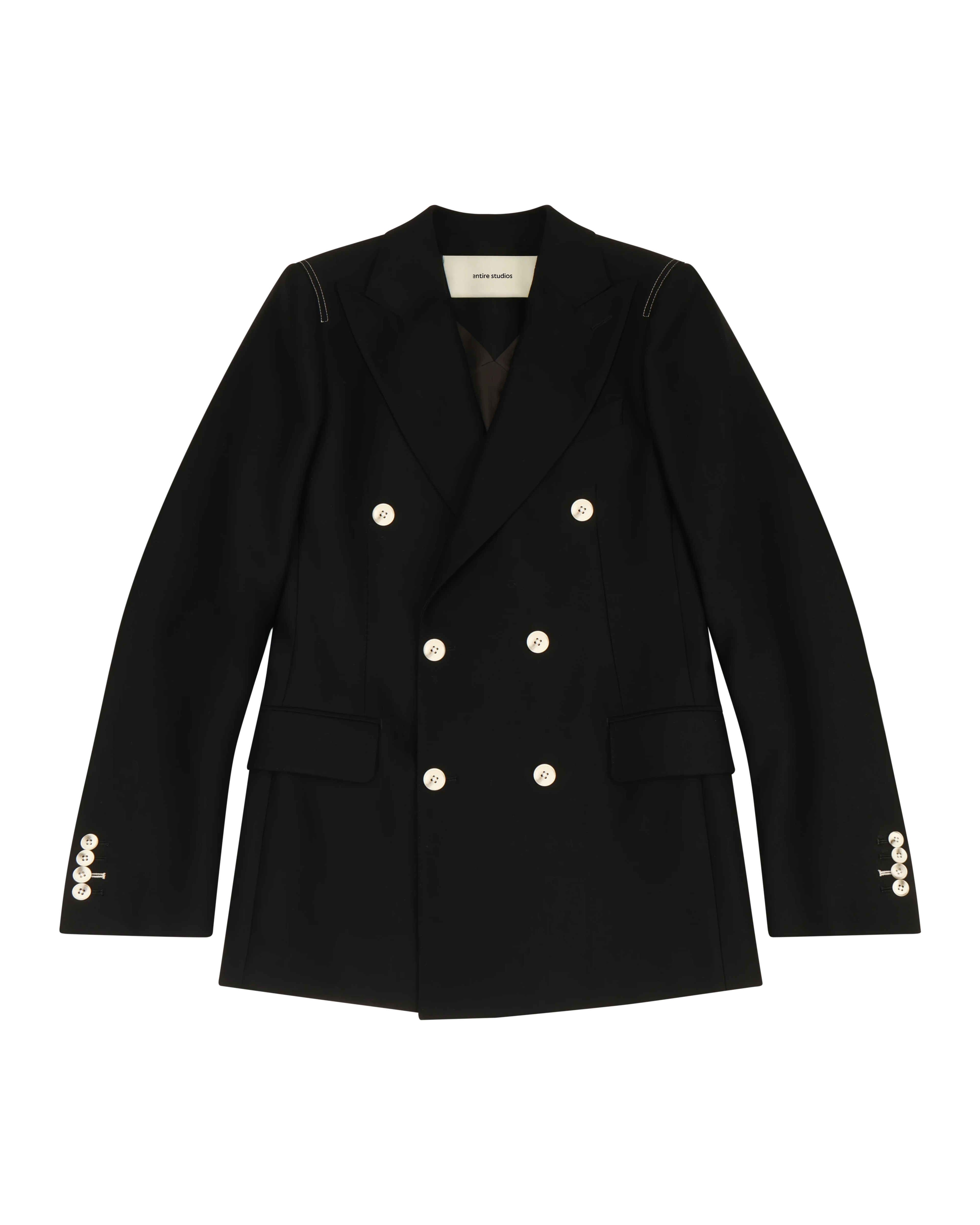 Raze Jacket Black Wool - Image 3