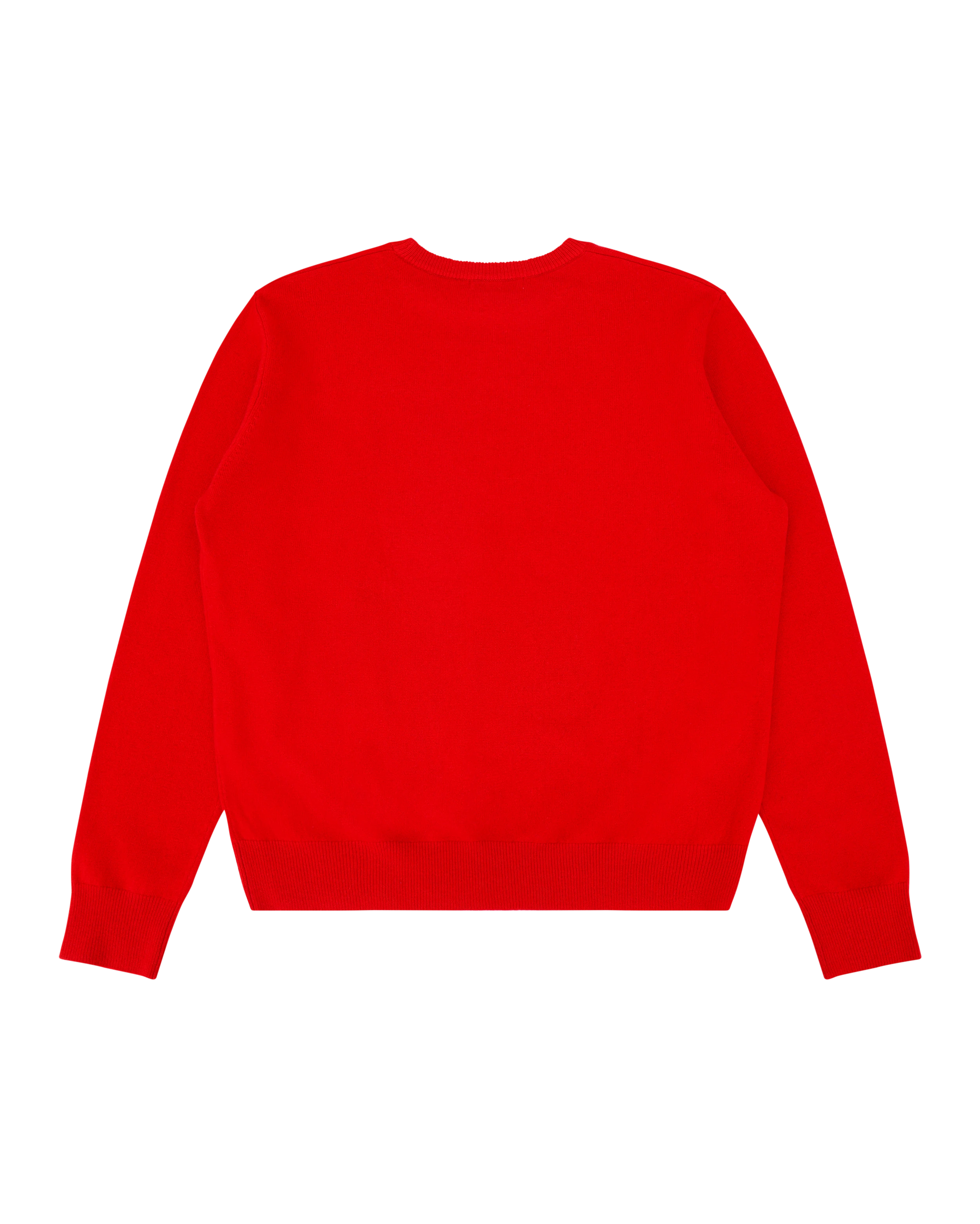 Knit Cashmere Crewneck Red - Image 5