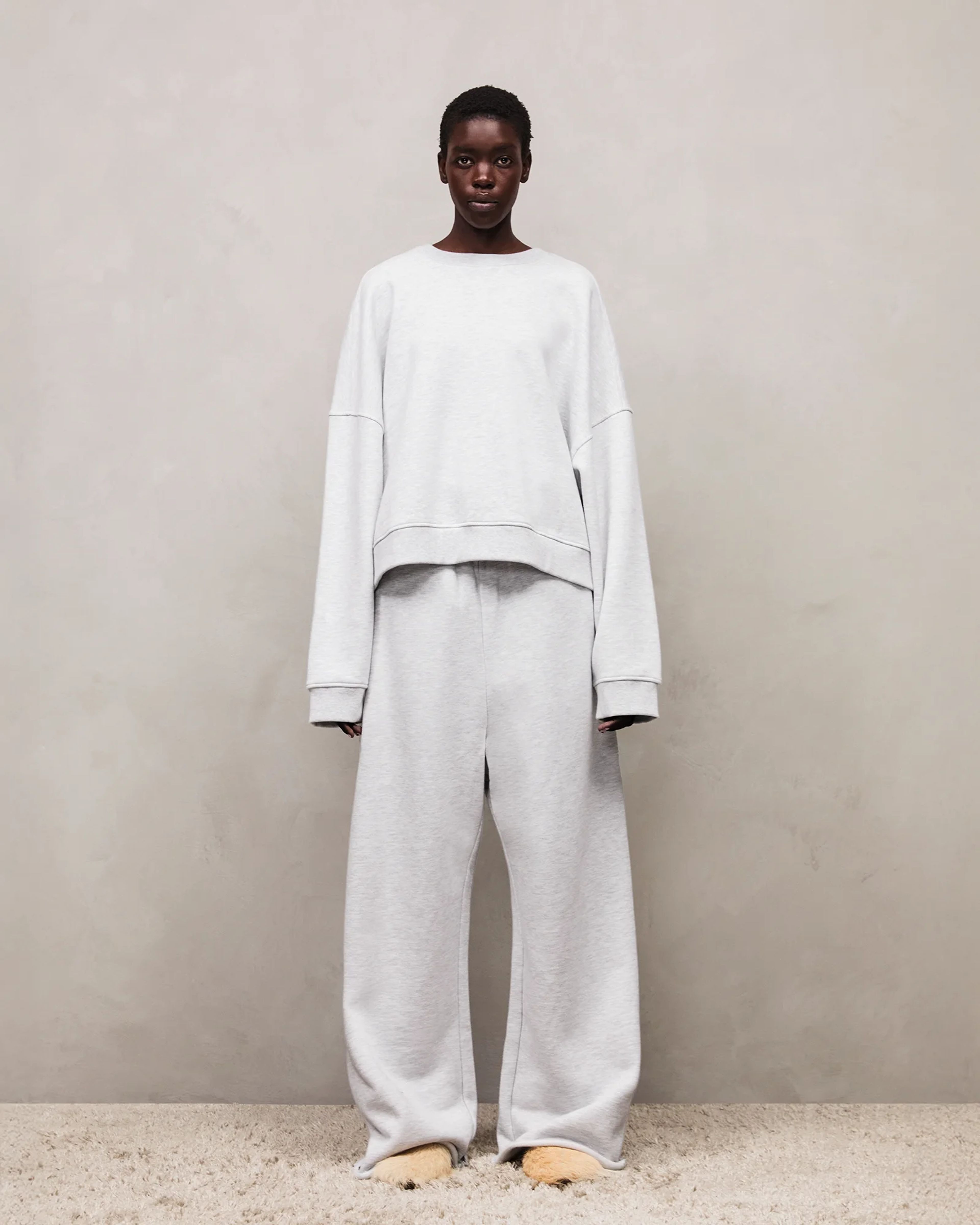 Full Sweatpant Heather Grey - Image 4