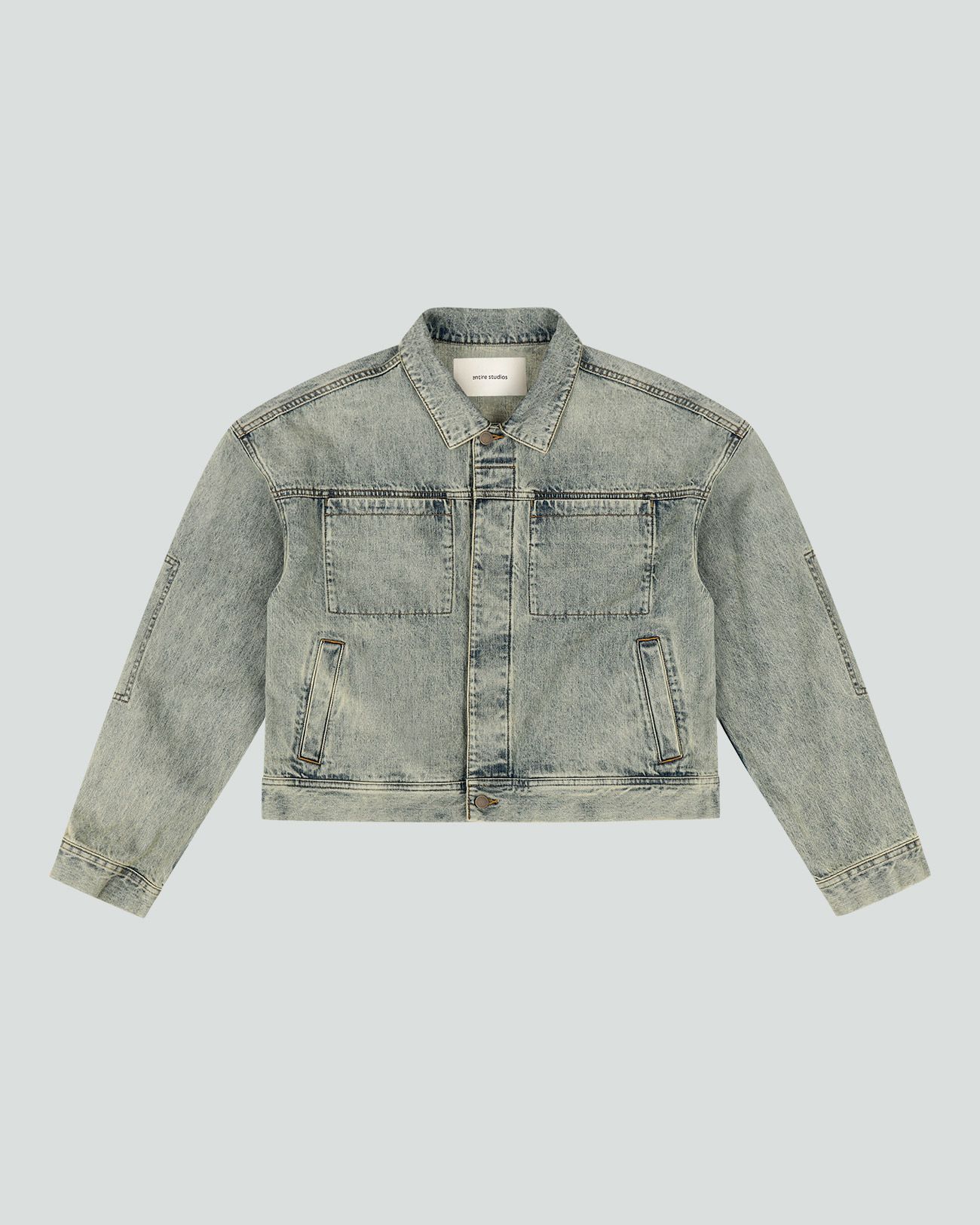 Entire Studios GEM DENIM JACKET デニムジャケット gem denim jacket surface wave - entire studios