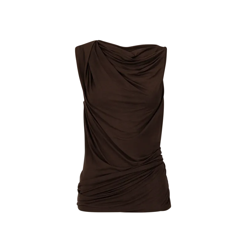 drape-tank-tobacco garment view