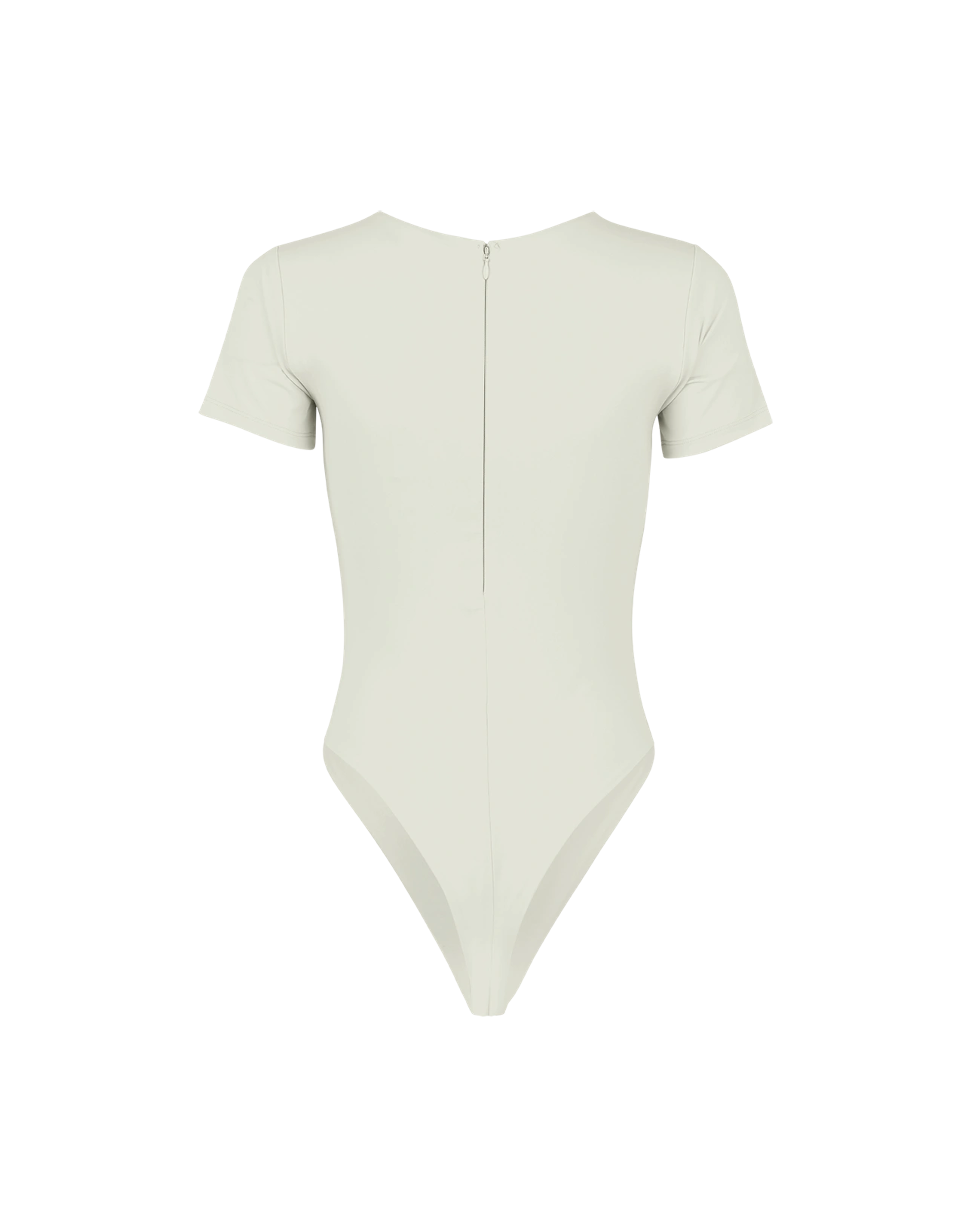 Tee Bodysuit Nylon Spandex Rice - Image 2