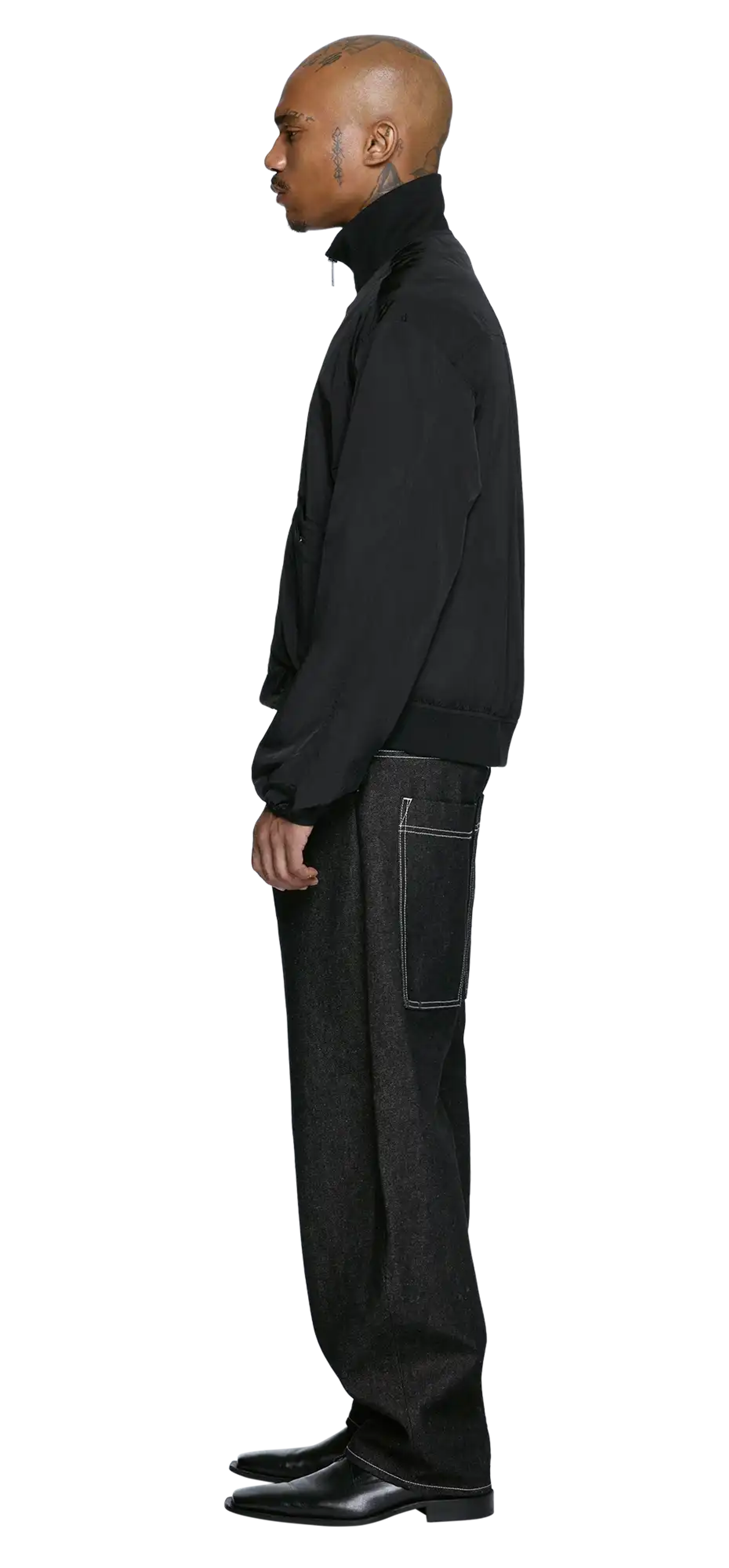 zip-up-anorak-black-nylon character left view