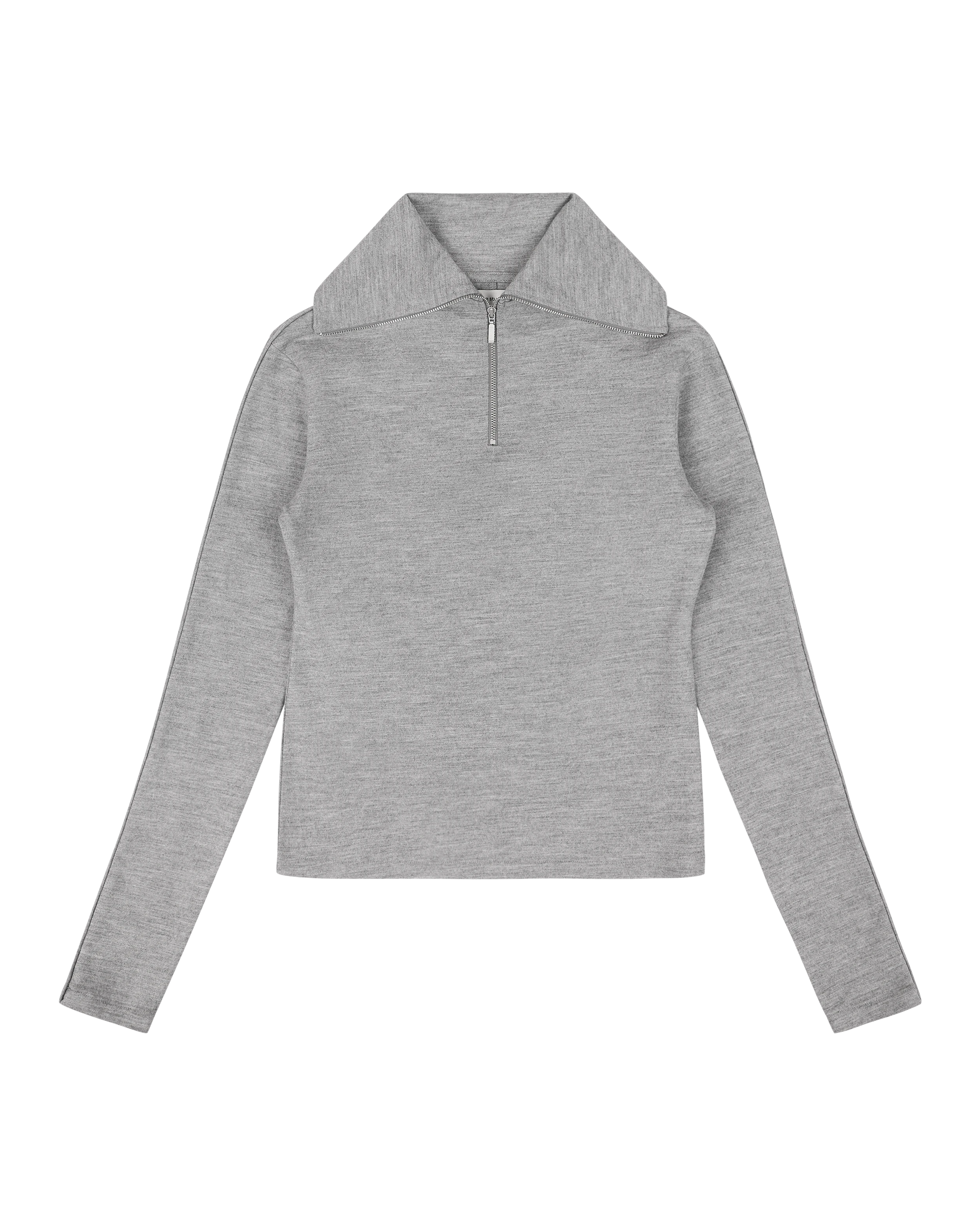 Apex Wool Top Dust Grey - Image 1