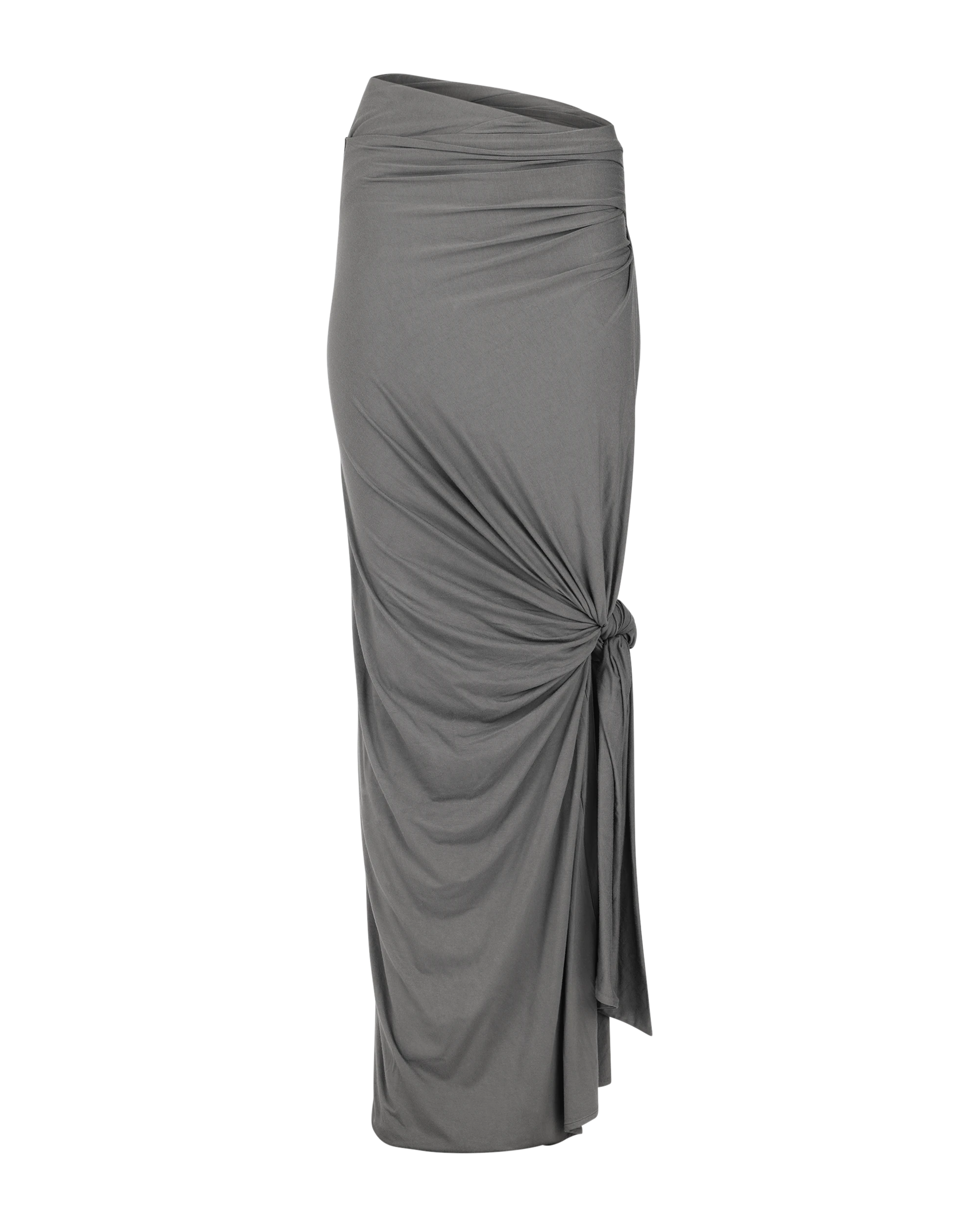 Lumiere Scarf Skirt Deep Grey - Image 2
