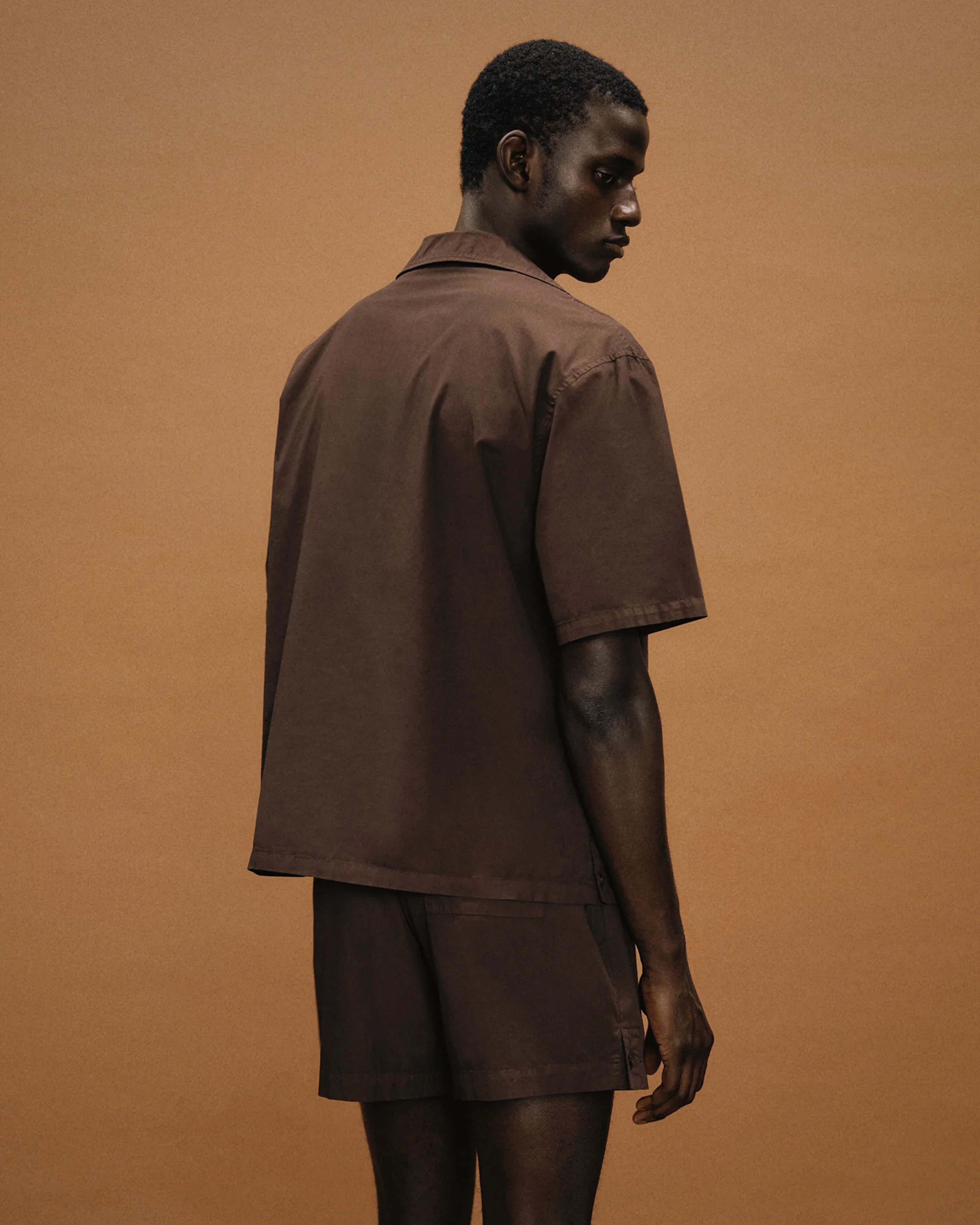 SS Pajama Shirt Brunette - Image 2