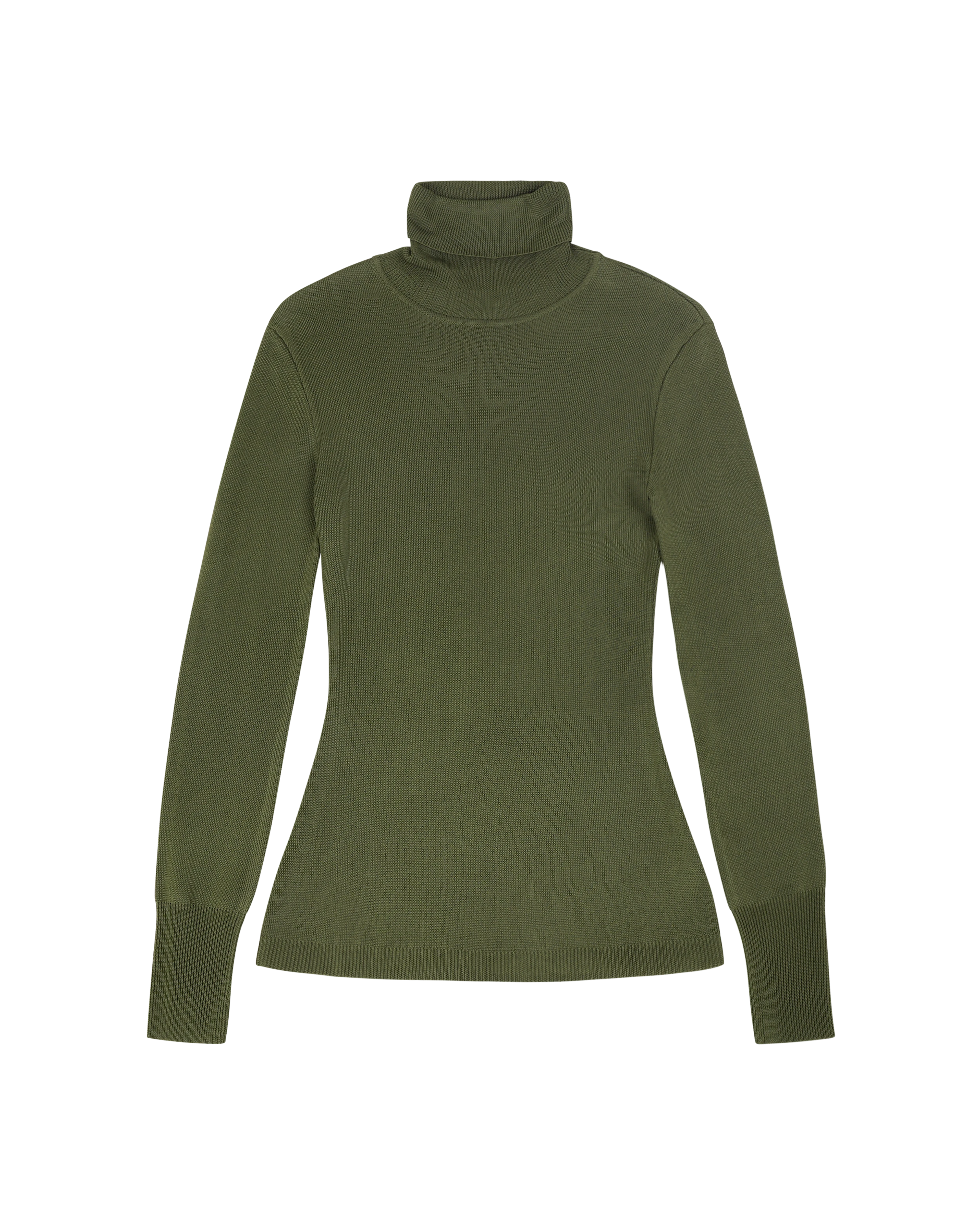 Turtleneck Long Sleeve Moss - Image 4