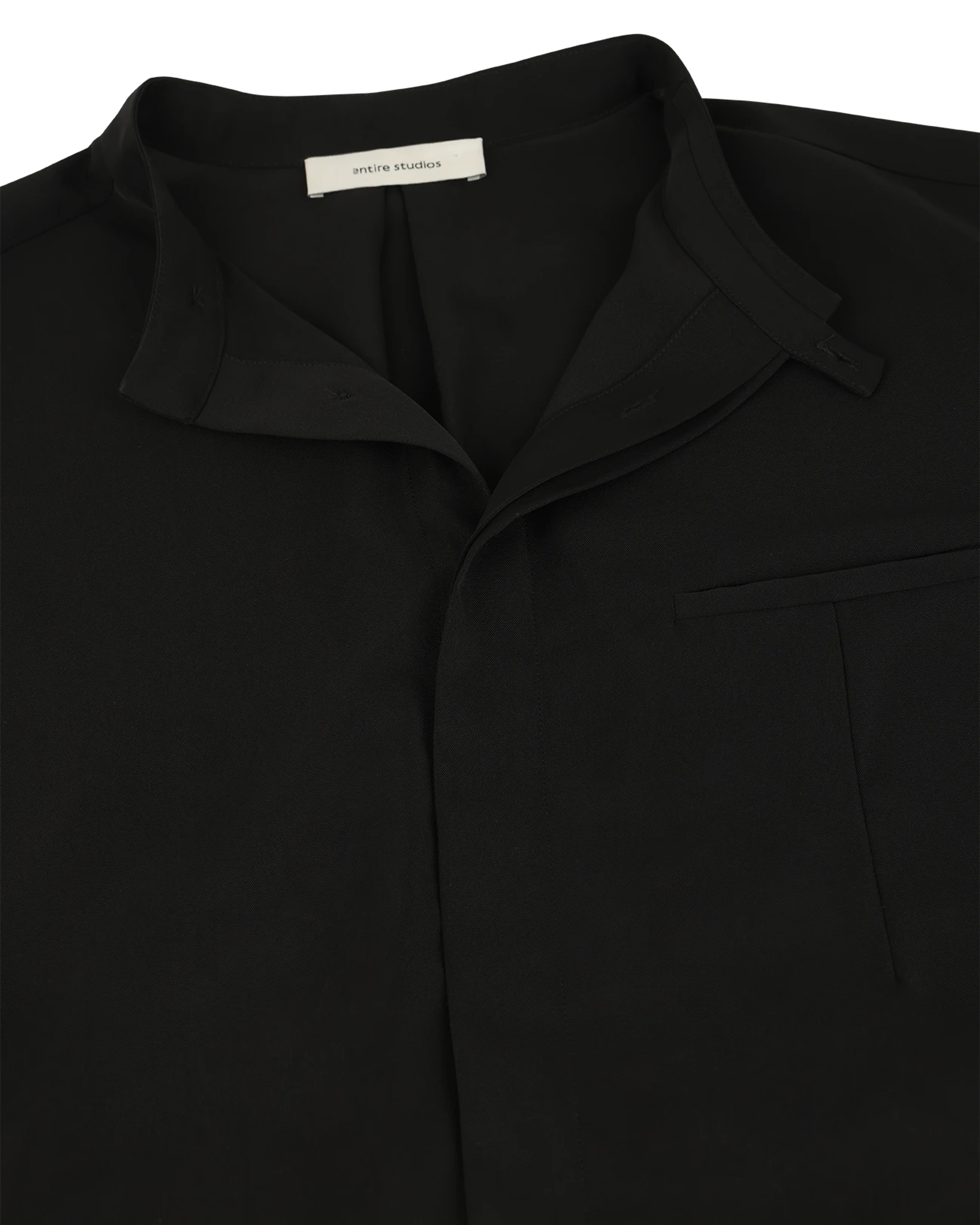 Mao Dart Shirt Black - Image 4