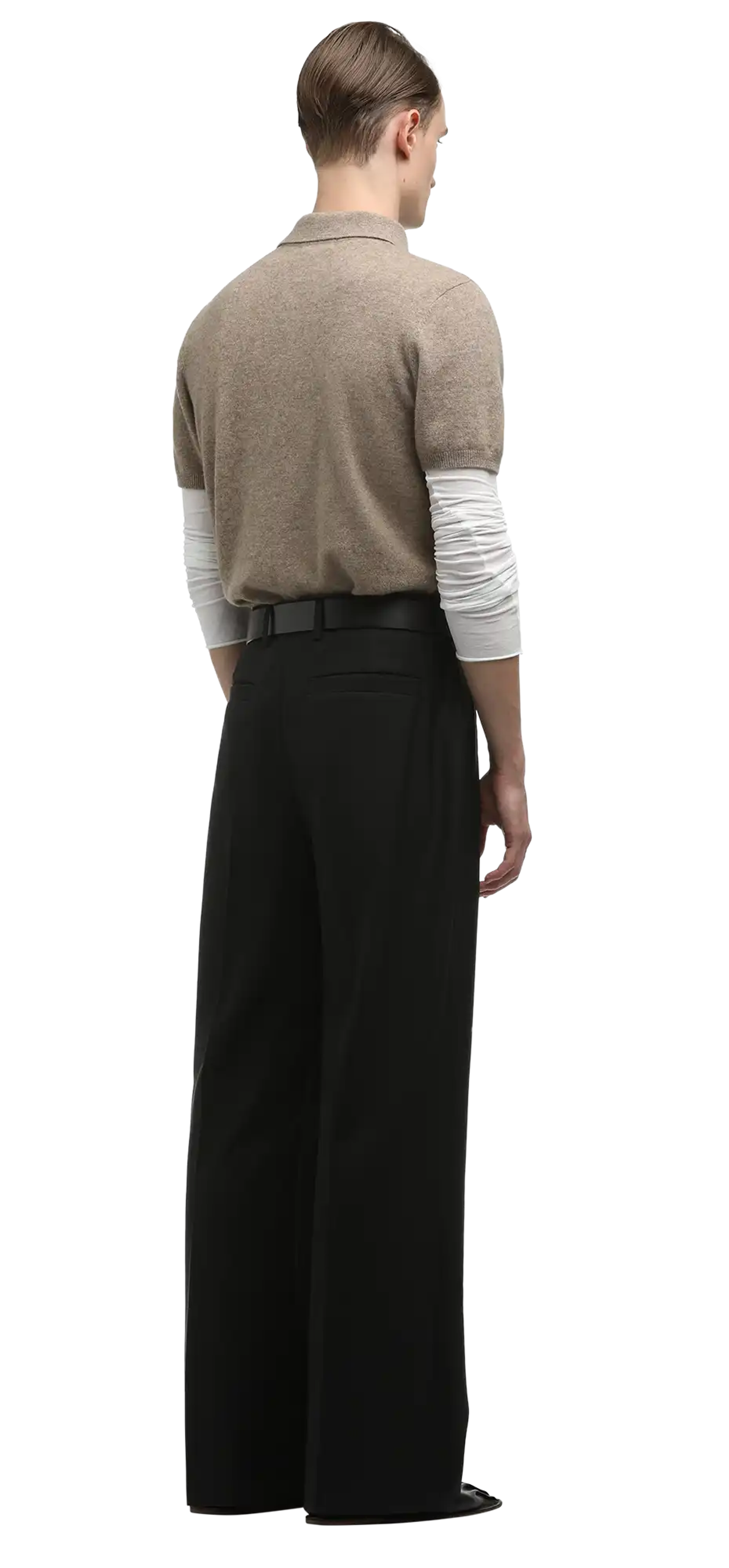 father suiting pant black - entire studios