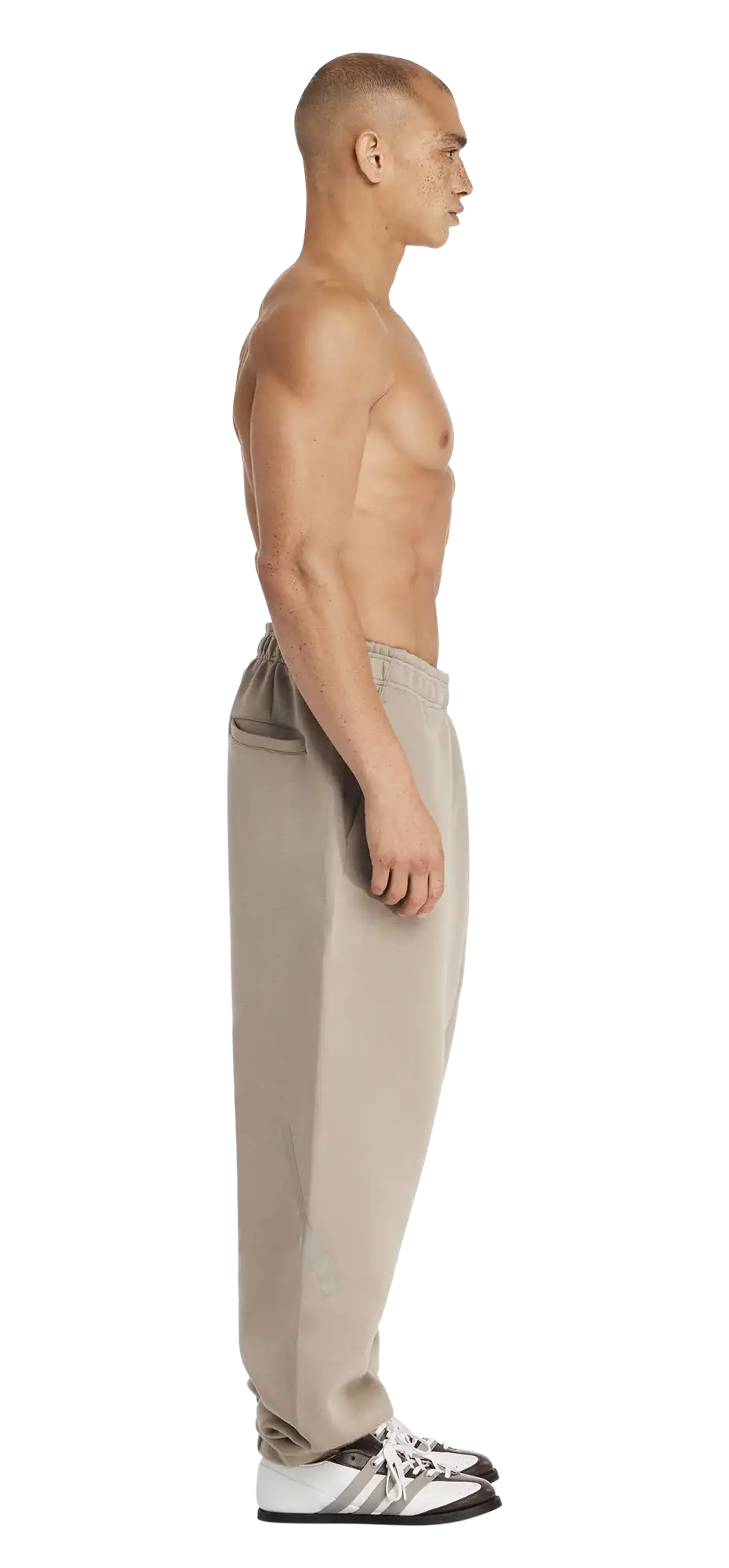 z.n.e. pant knit beige/khaki - entire studios