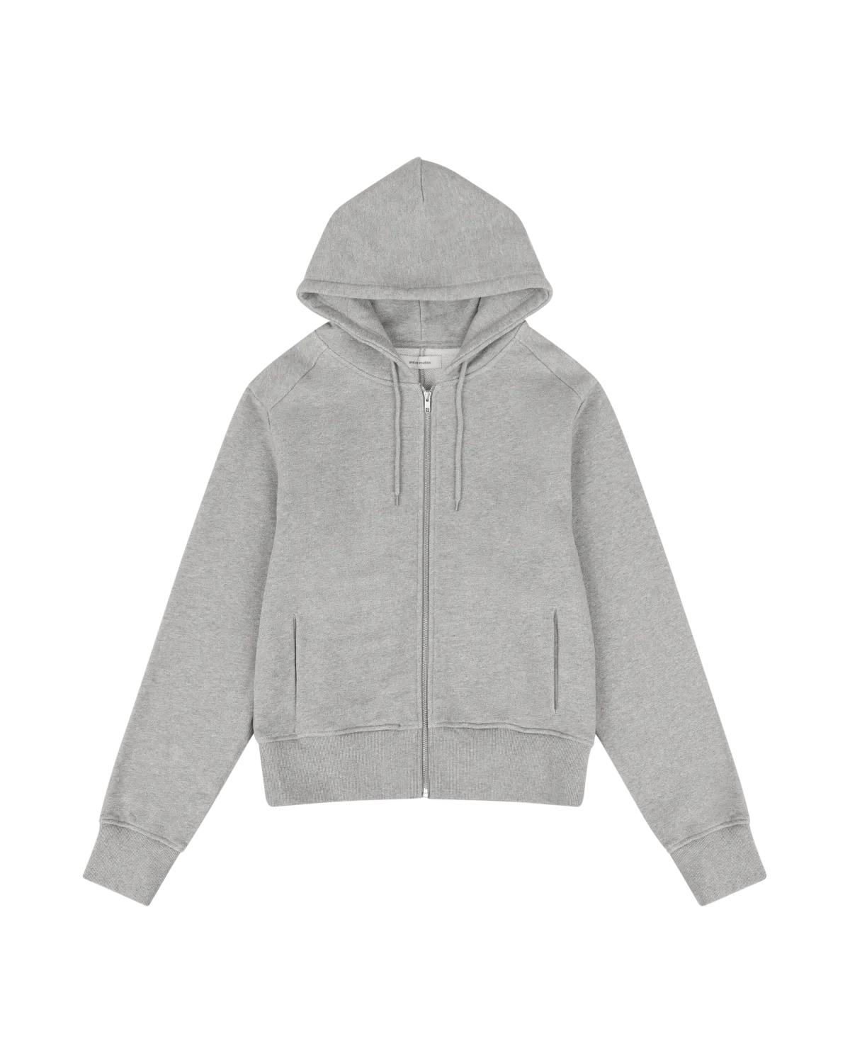 Slim Zip Up Grey Marle - Image 4