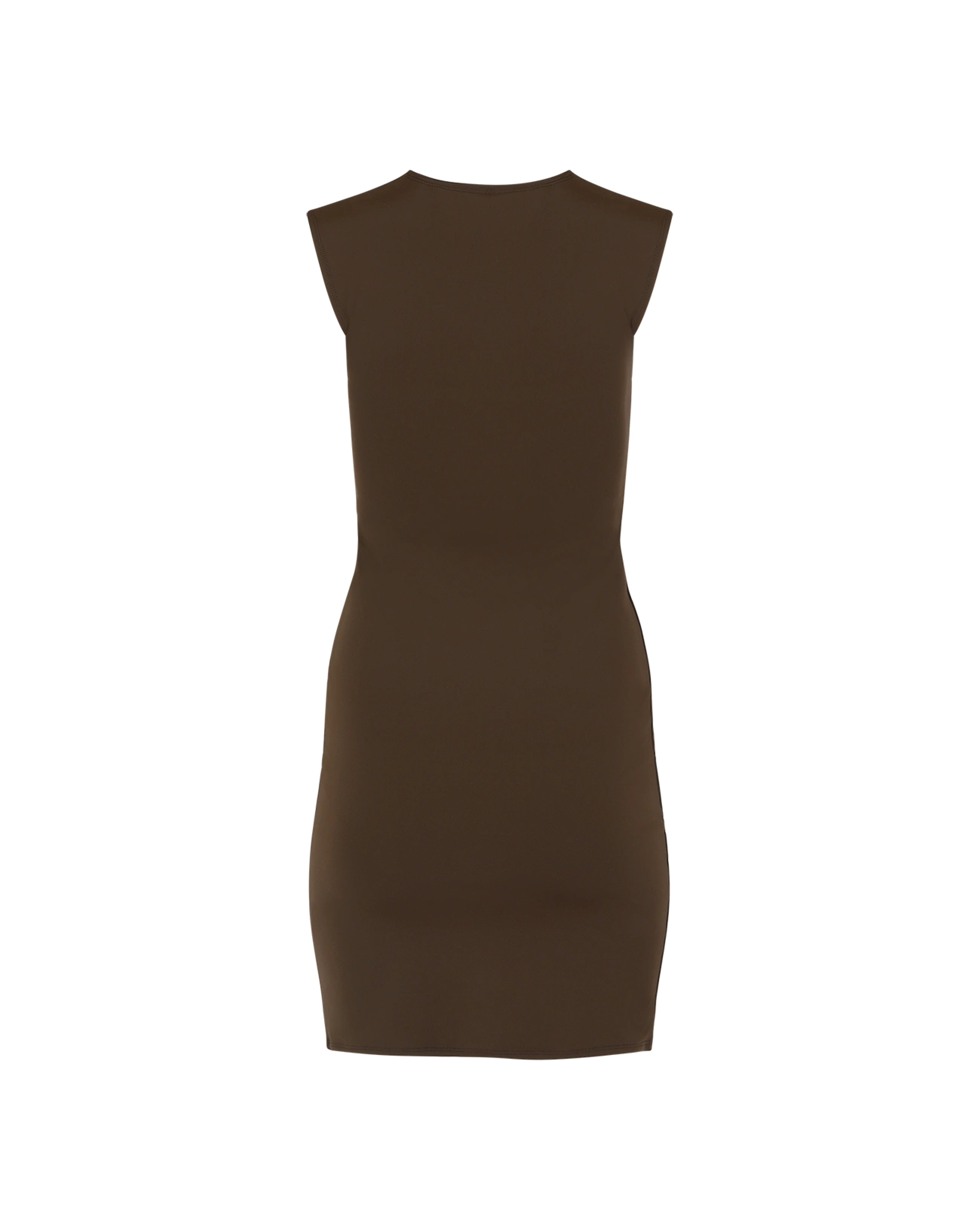 Sleeveless Mini Nylon Spandex Brunette - Image 2