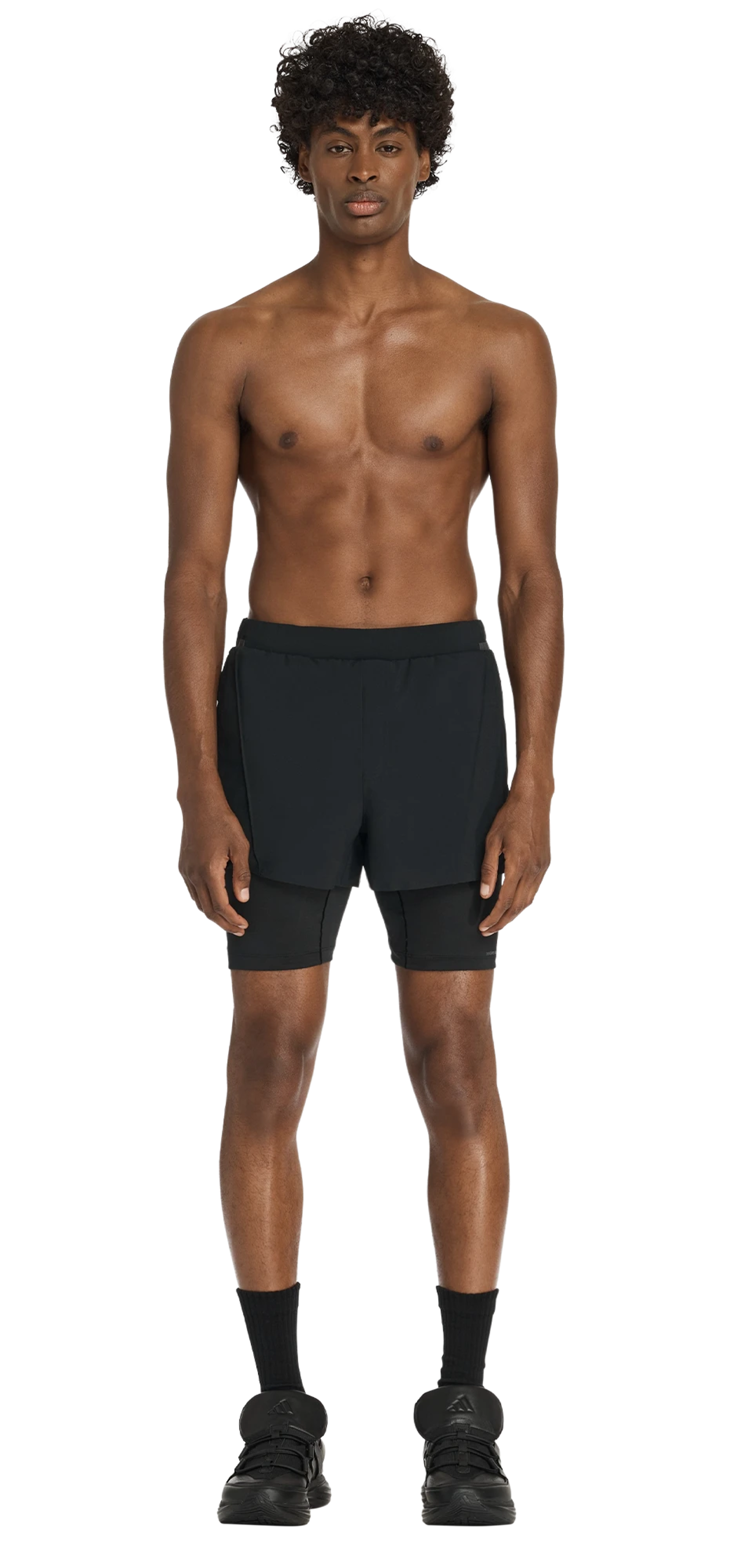 adidas-x-entire-studios-d4t-training-2in1-shorts-black character front view