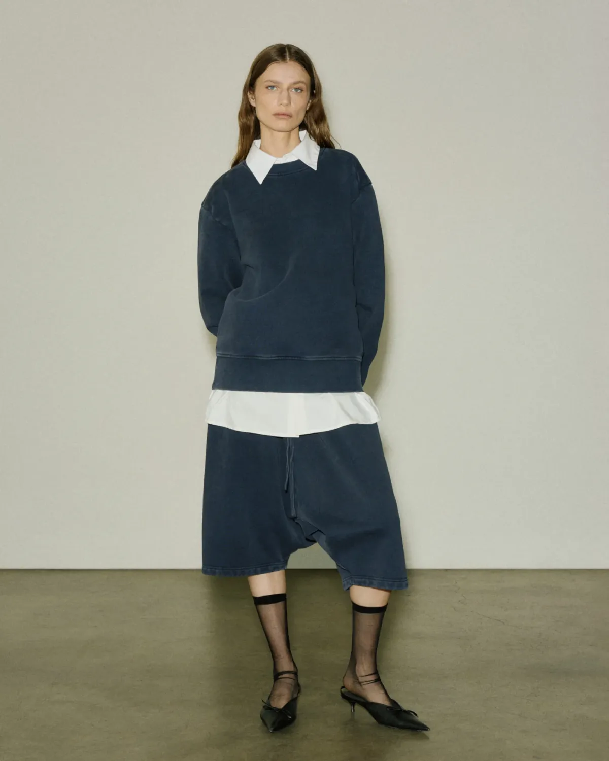 Drop Short Salted Navy - Image 6
