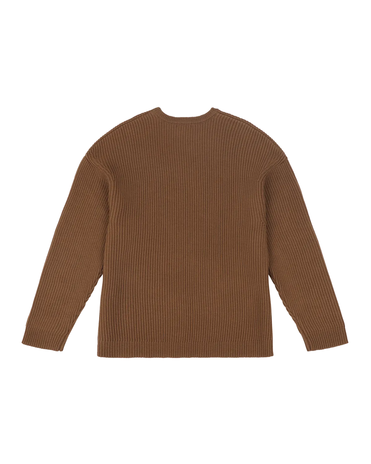 Oversize Knit Crewneck Tobacco - Image 4