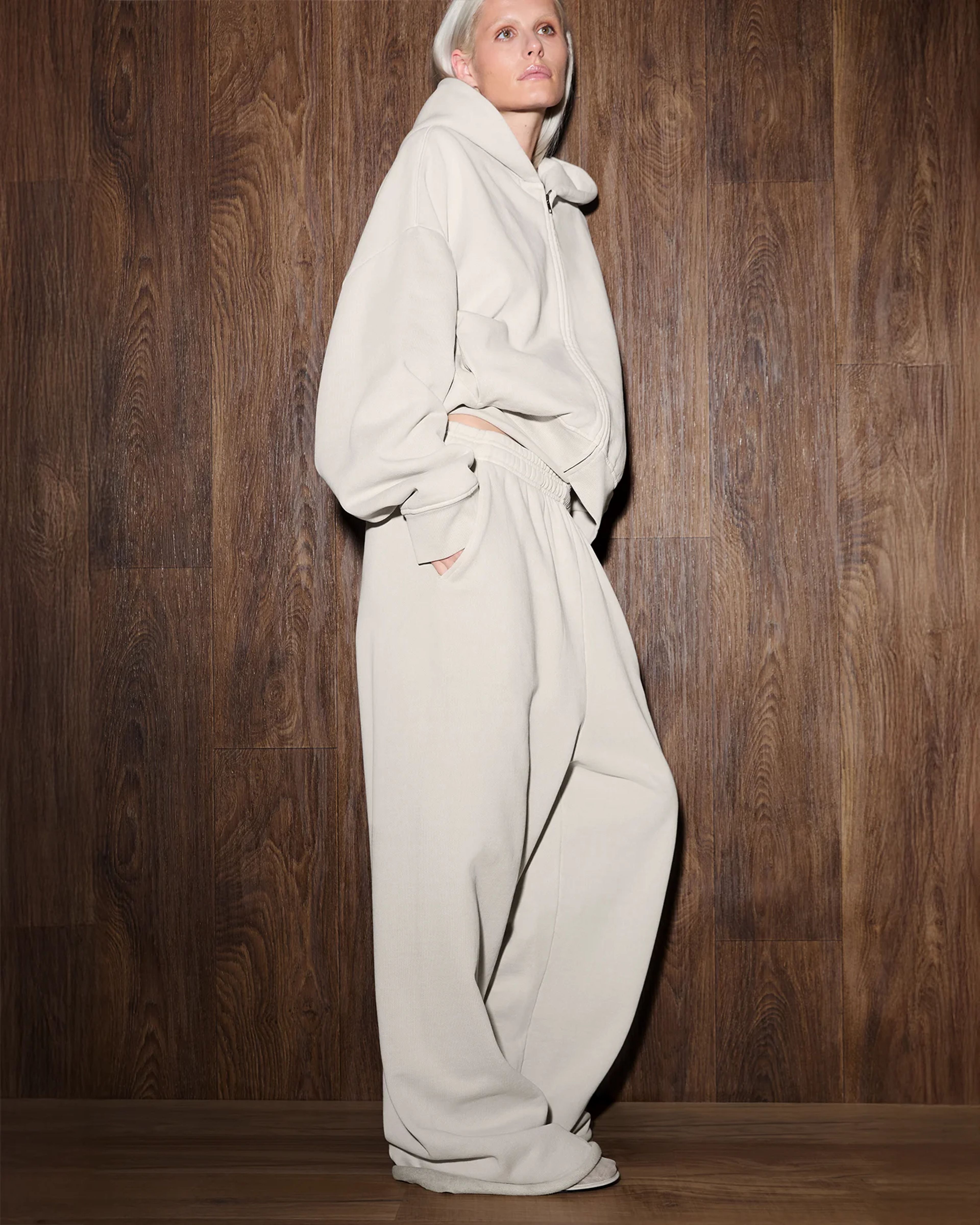 Full Sweatpant Off White - Image 5