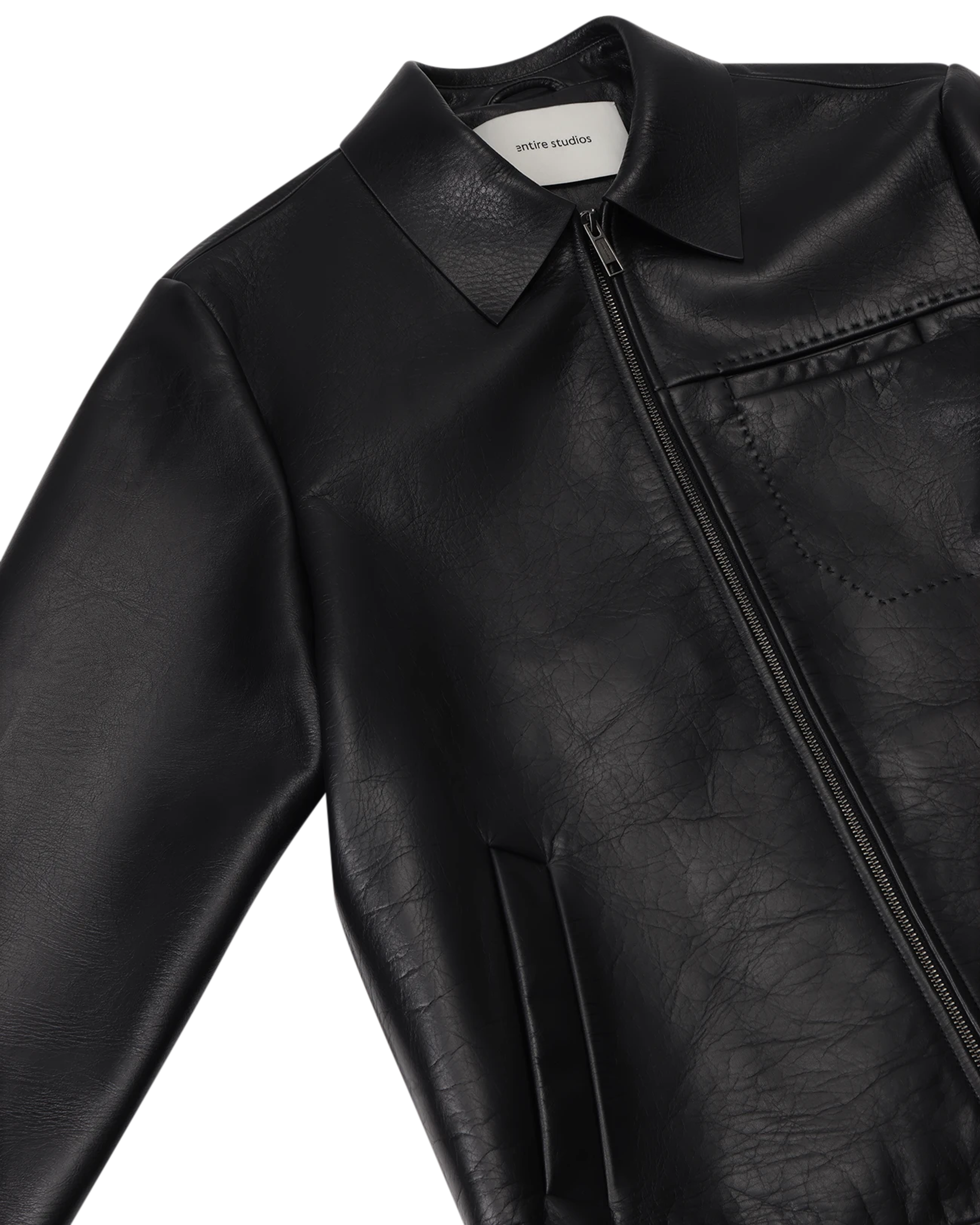 Corehide Jacket Black Leather - Image 3