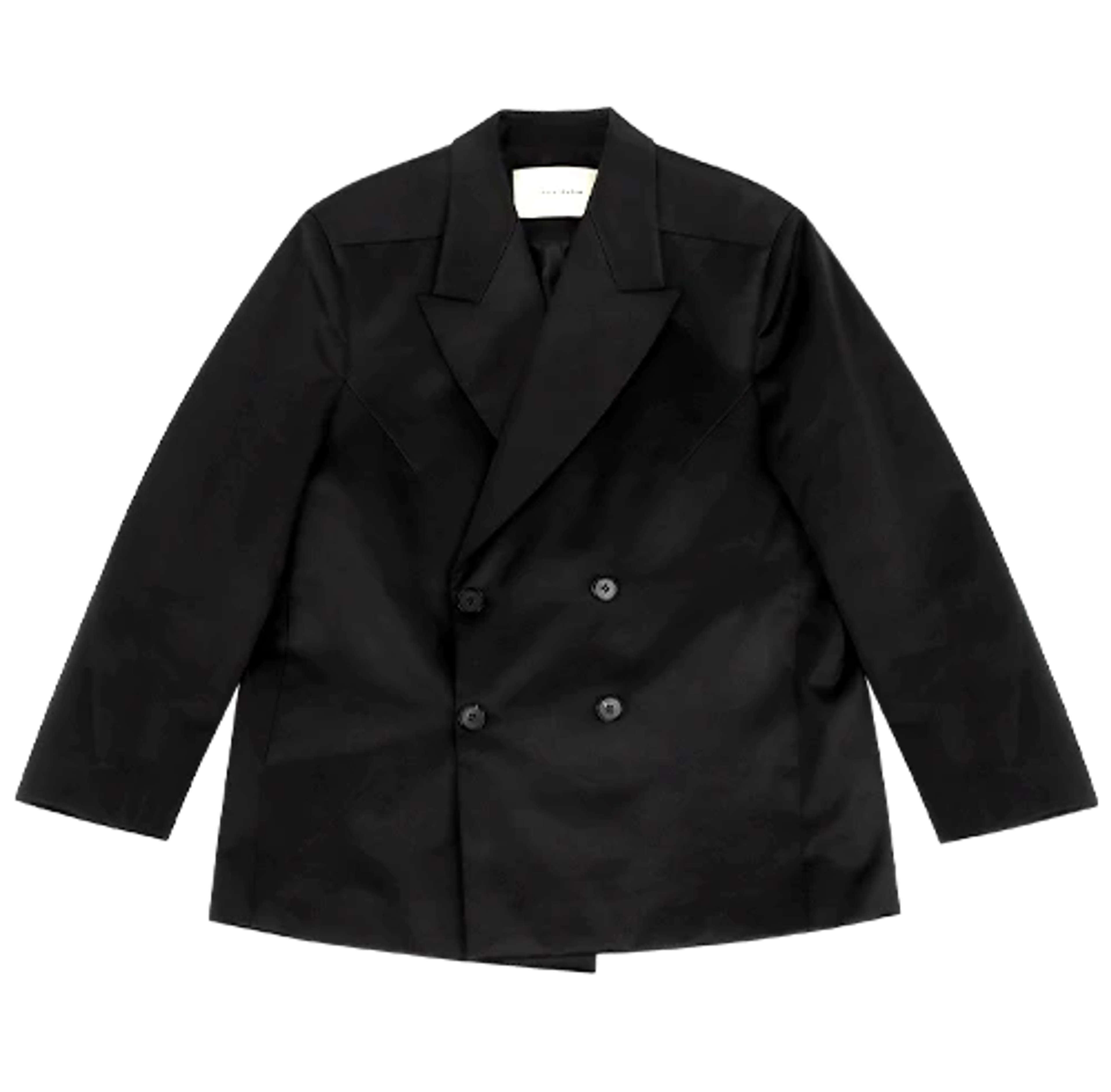 Product double-breasted-blazer-black-sateen thumbnail