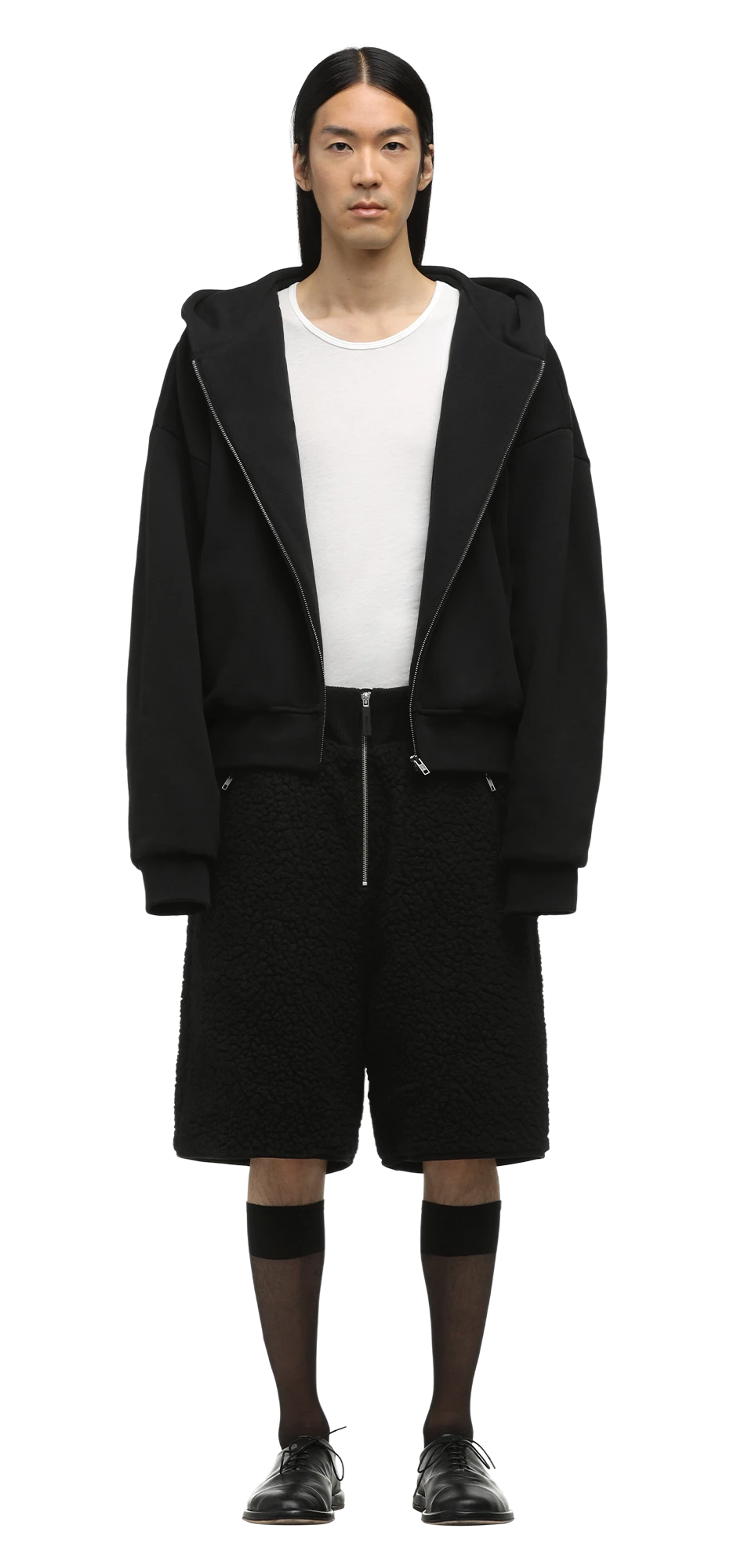 ef-short-black character front view