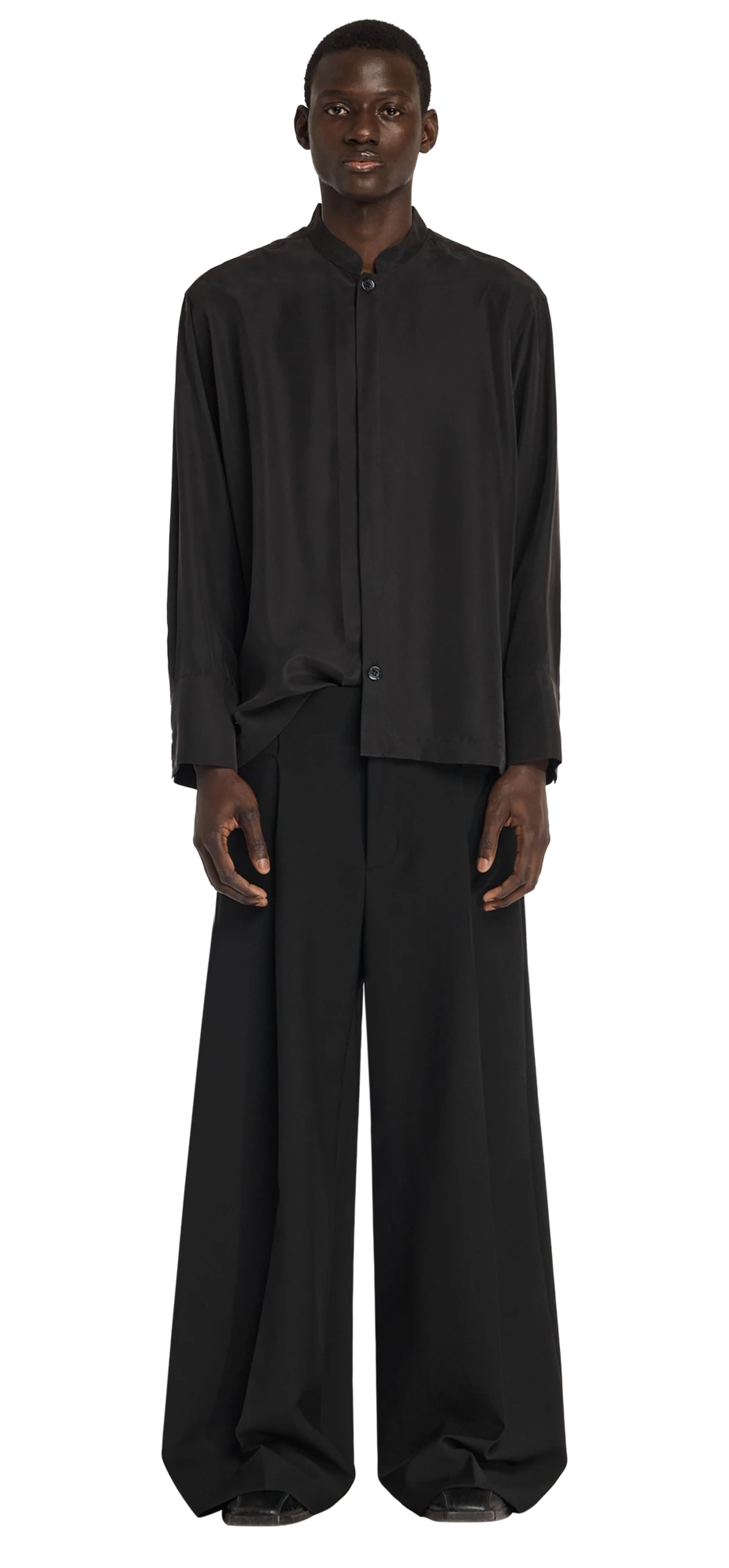 gill-trousers-black-wool character front view