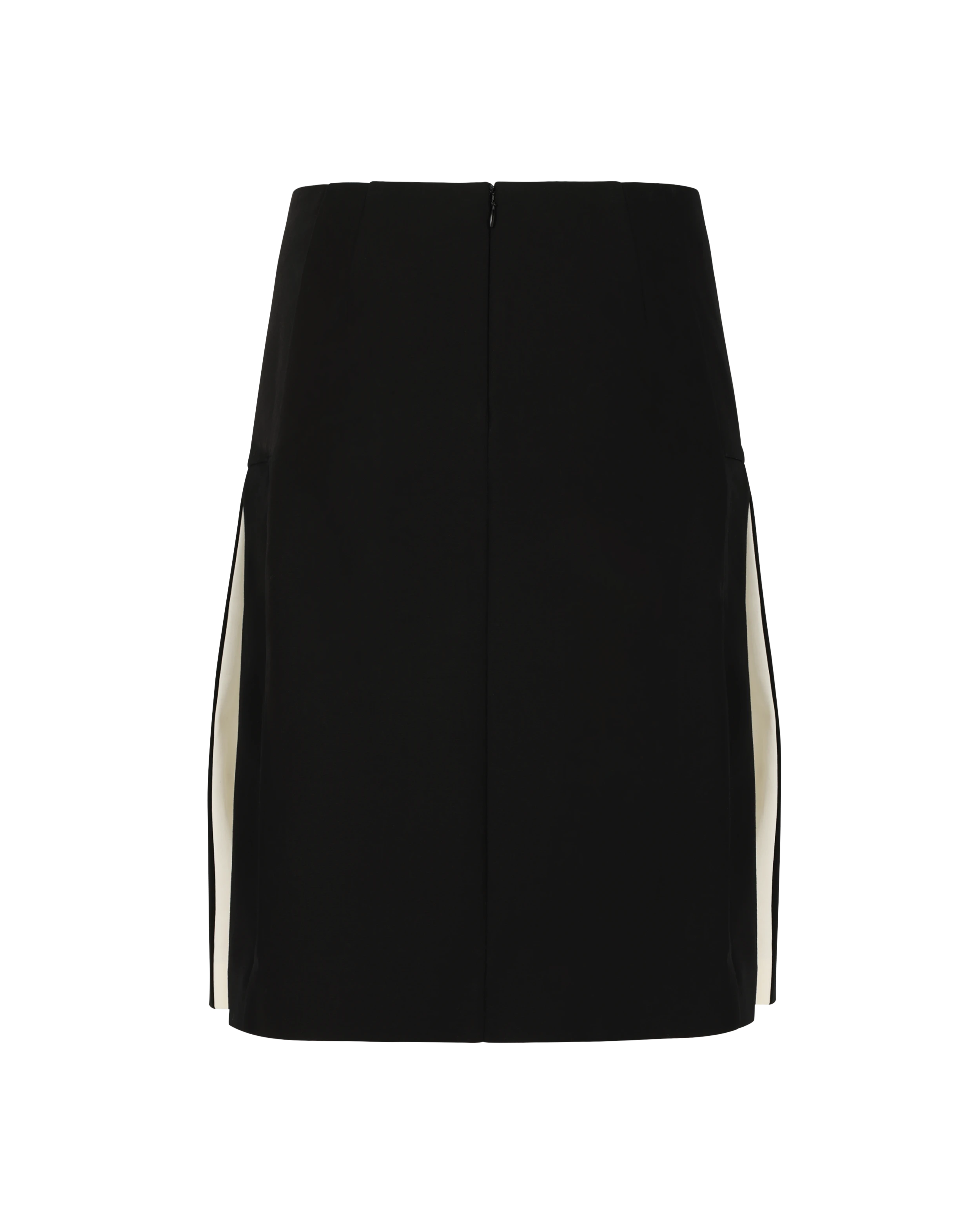 Moulded Skirt Black Cotton - Image 2