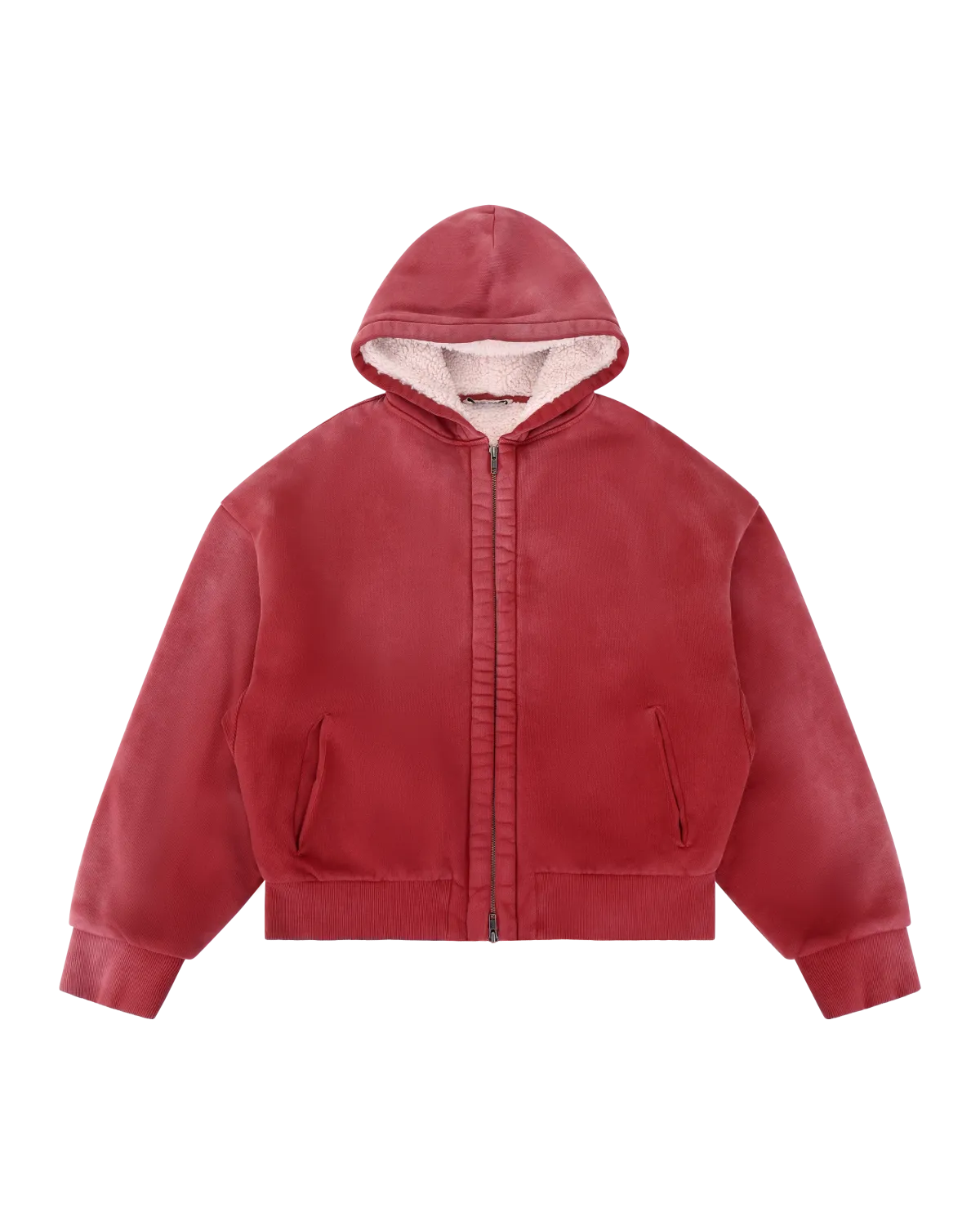 Sherpa Hood Red Clay - Image 8