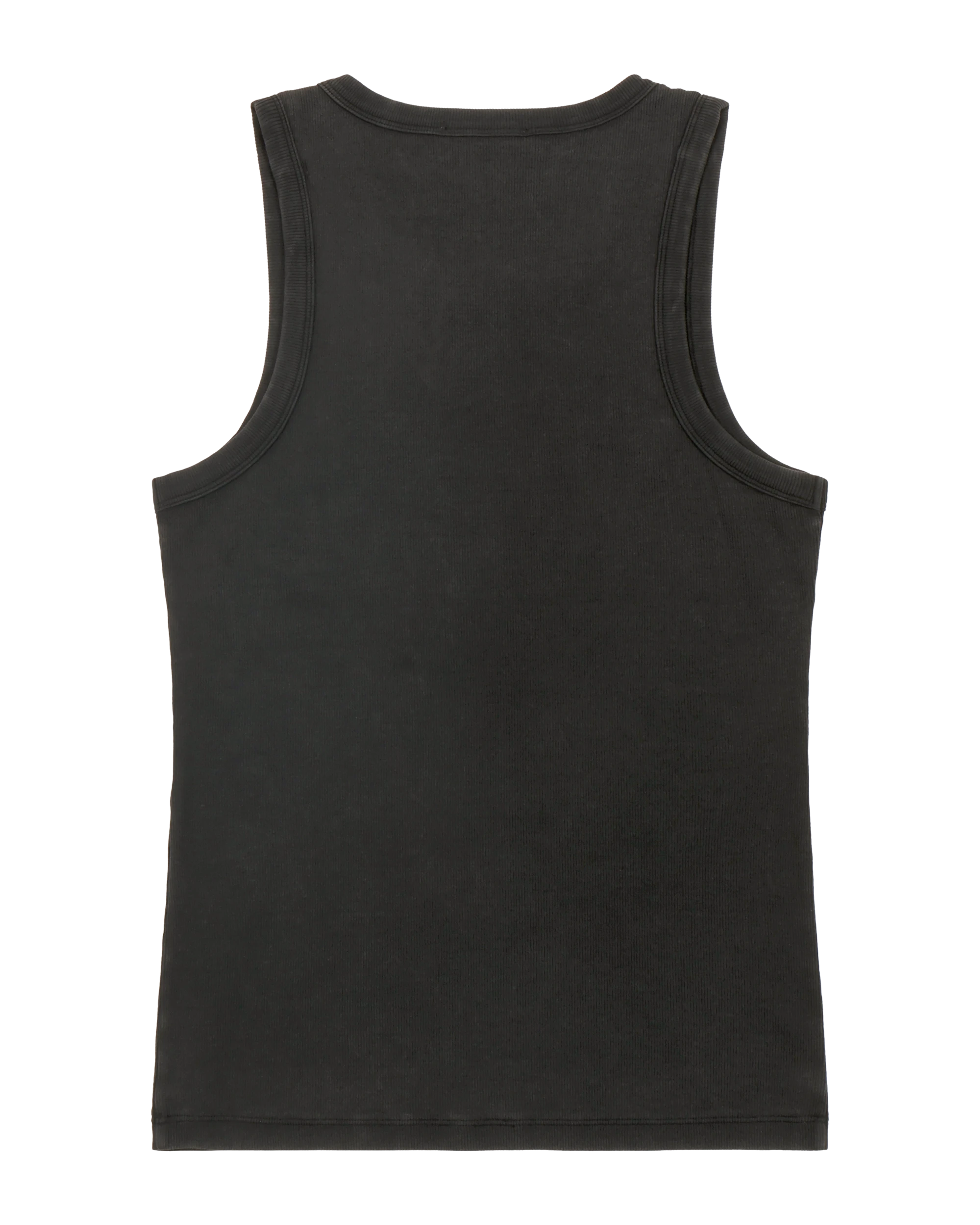 Rib Tank Washed Black - Image 5