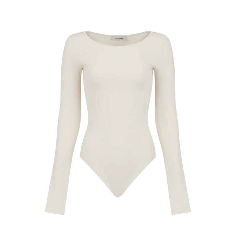 scoop-neck-bodysuit-off-white garment view