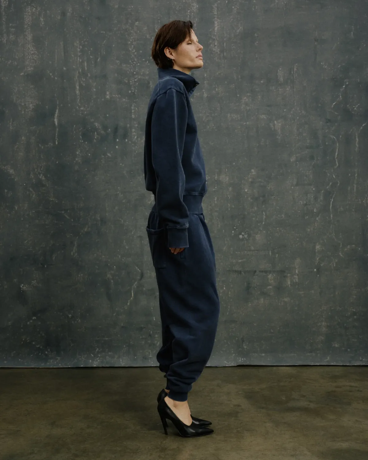 Port Pullover Salted Navy - Image 7