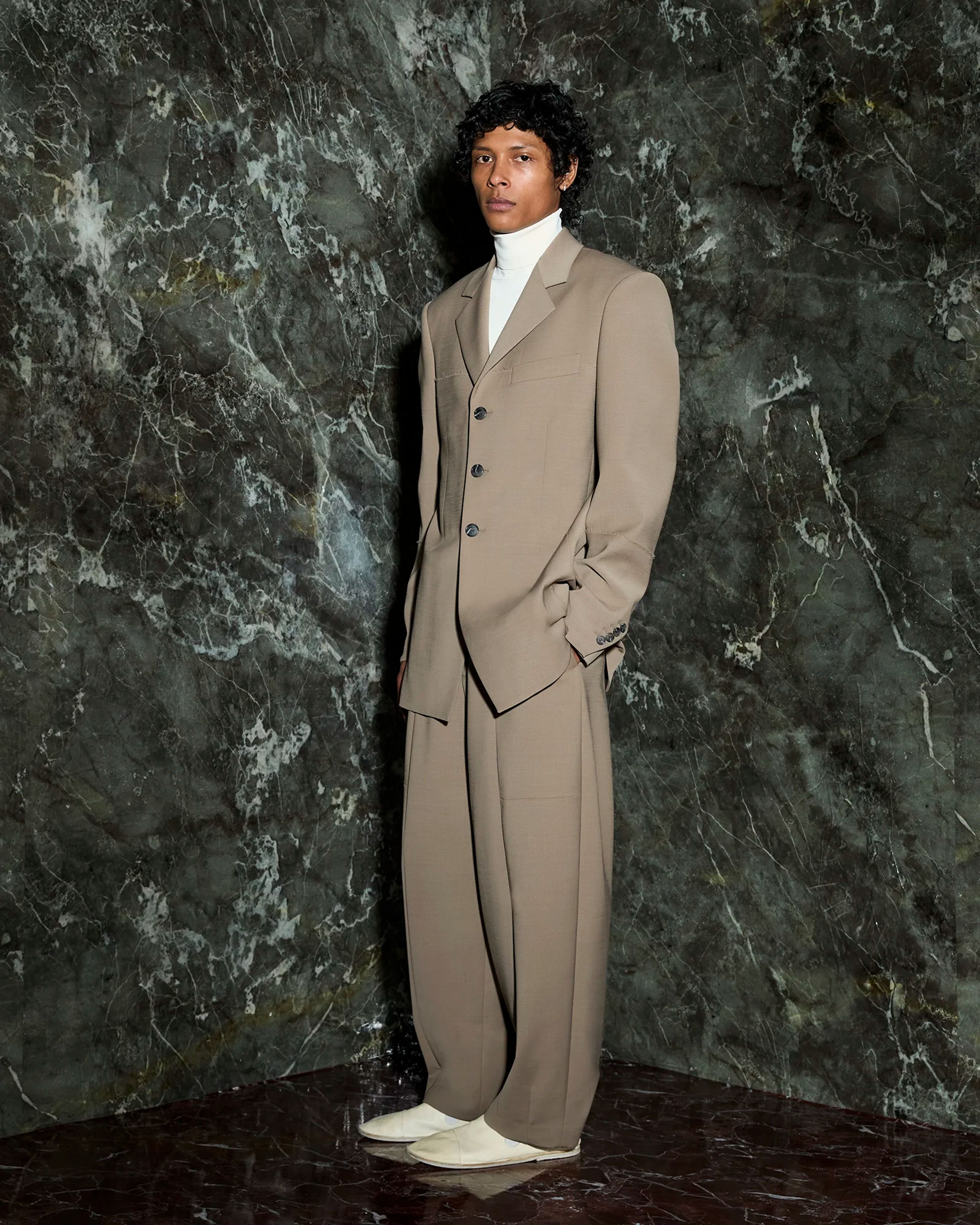 Carrot Trouser Camel - Image 1