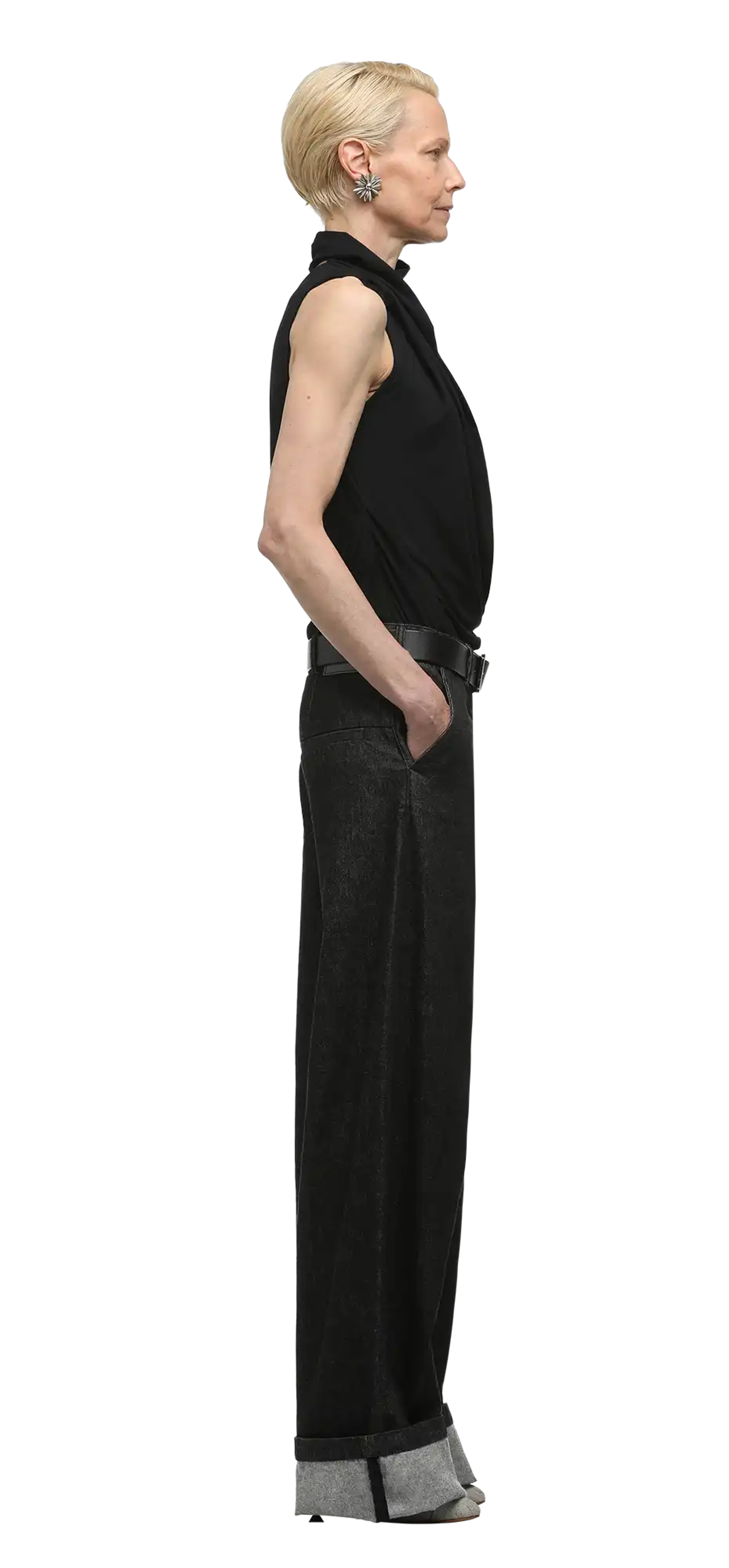 dem jeans raw black - entire studios