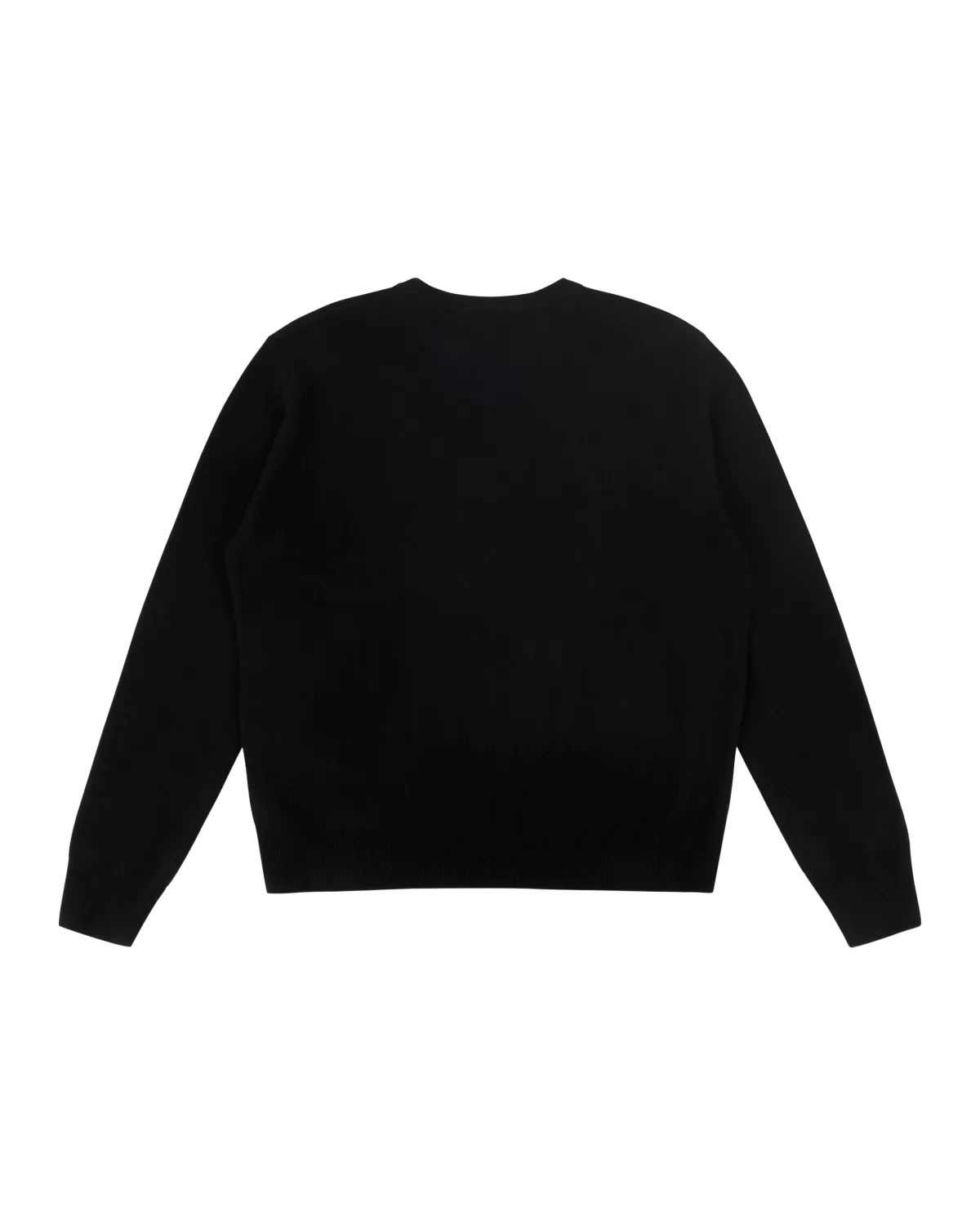 Knit Cashmere Crewneck Black - Image 6