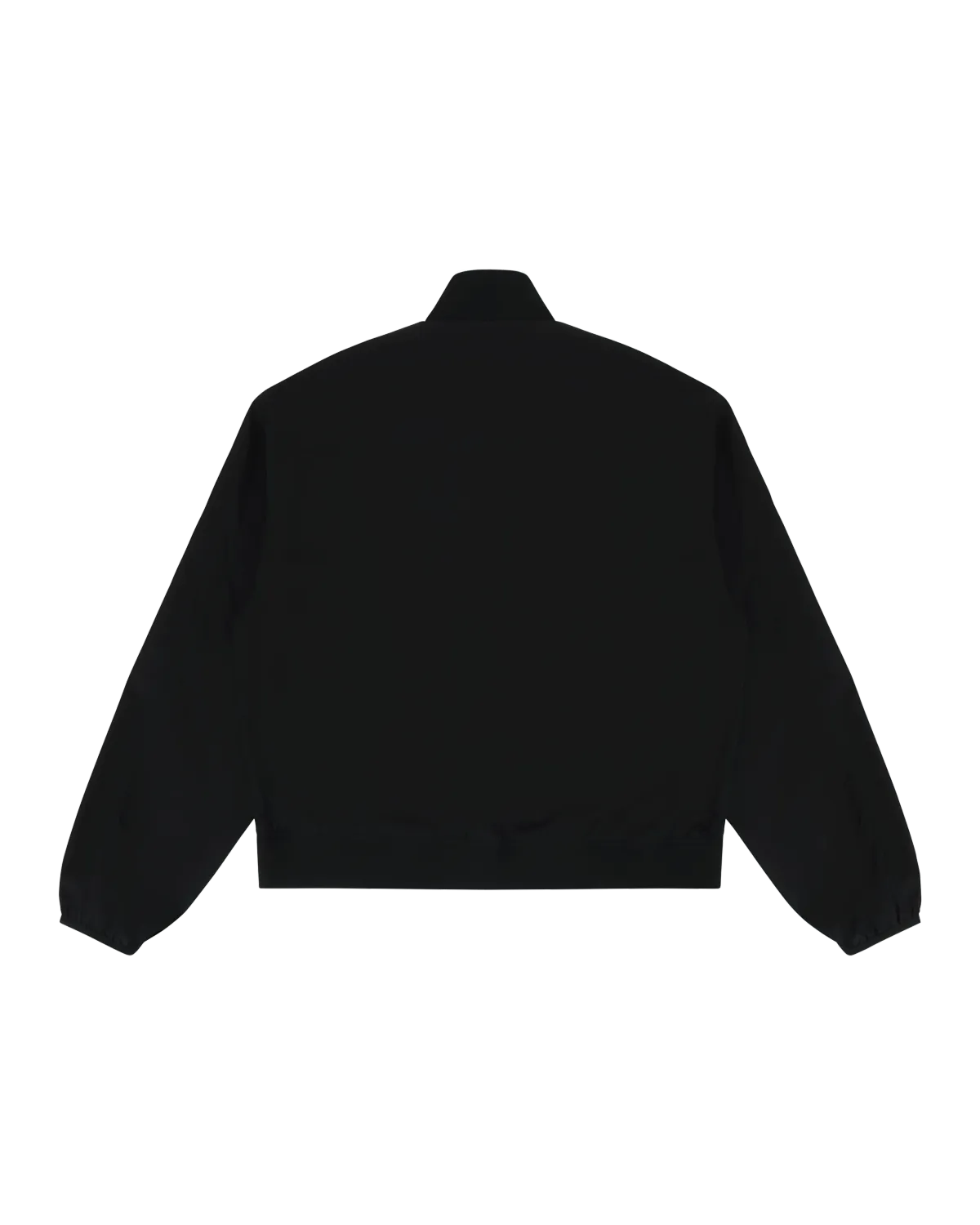 Zip Up Anorak Black Nylon - Image 3