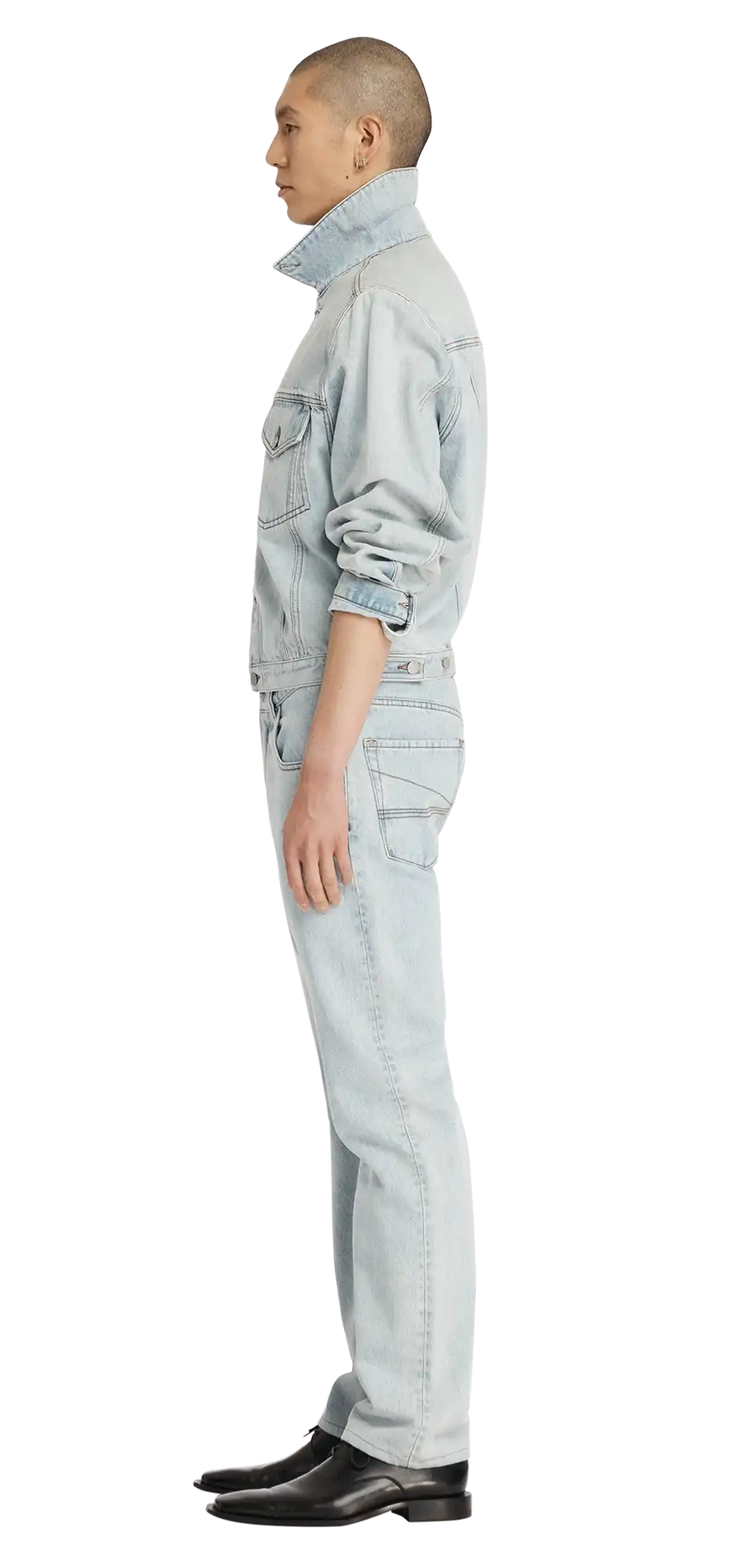 shrunken-denim-jacket-old-blue character left view