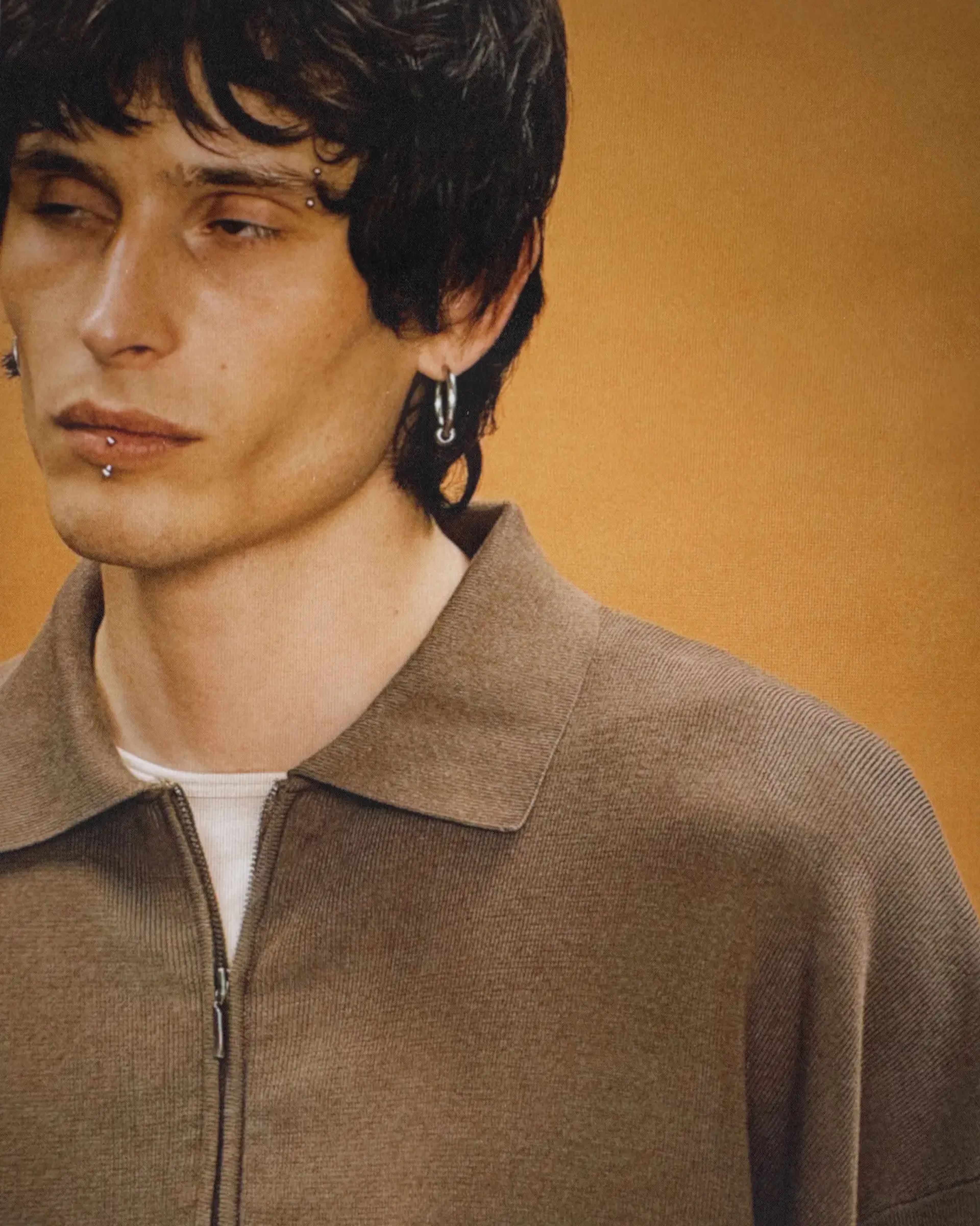 LS Club Polo Light Brown - Image 1