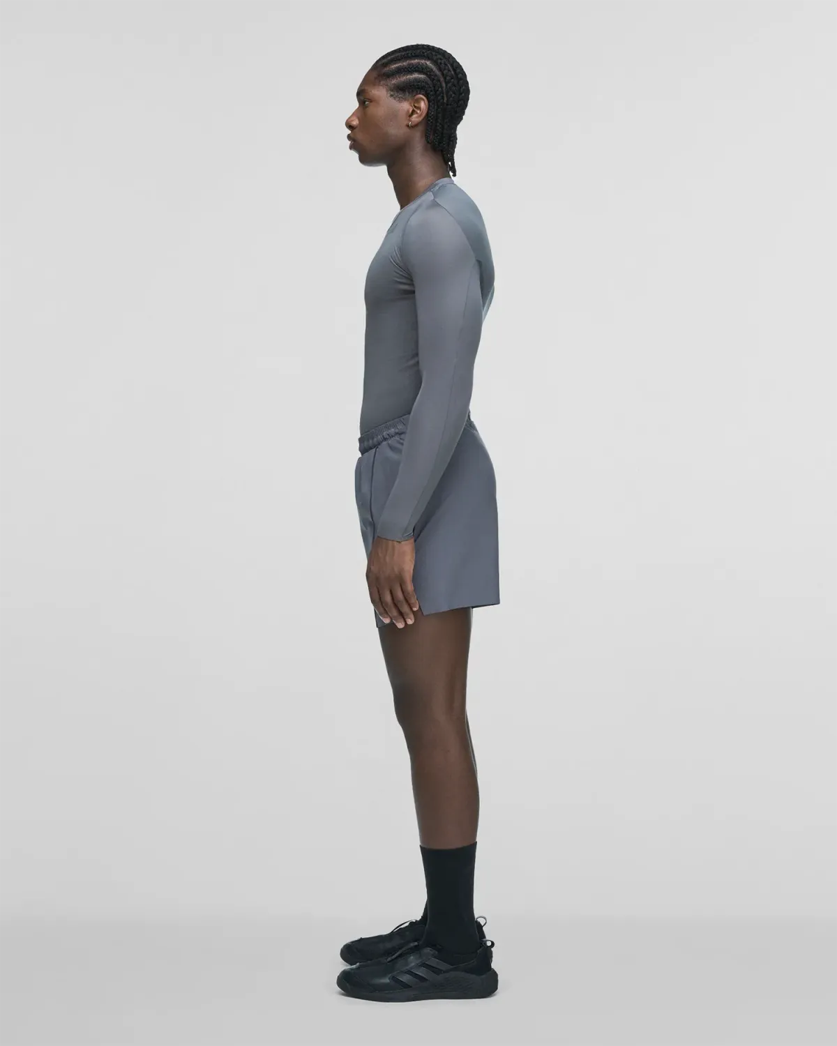 Techfit Compression Training Long Sleeve Granite - Image 6