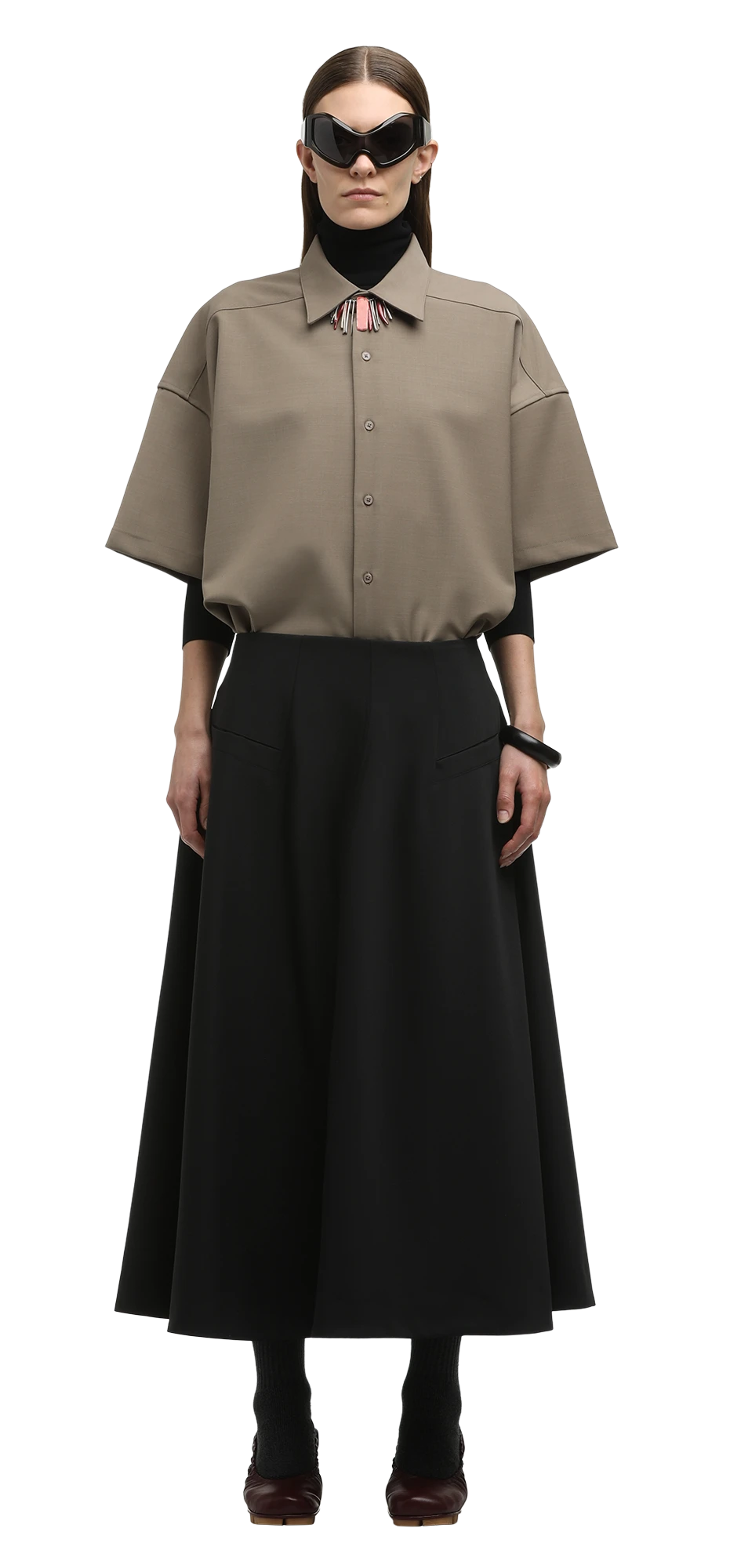 celeste-skirt-black character front view
