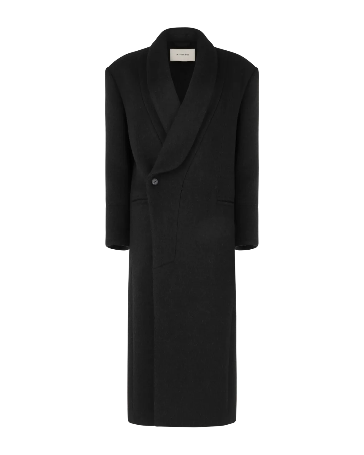 Robe Coat Black - Image 2