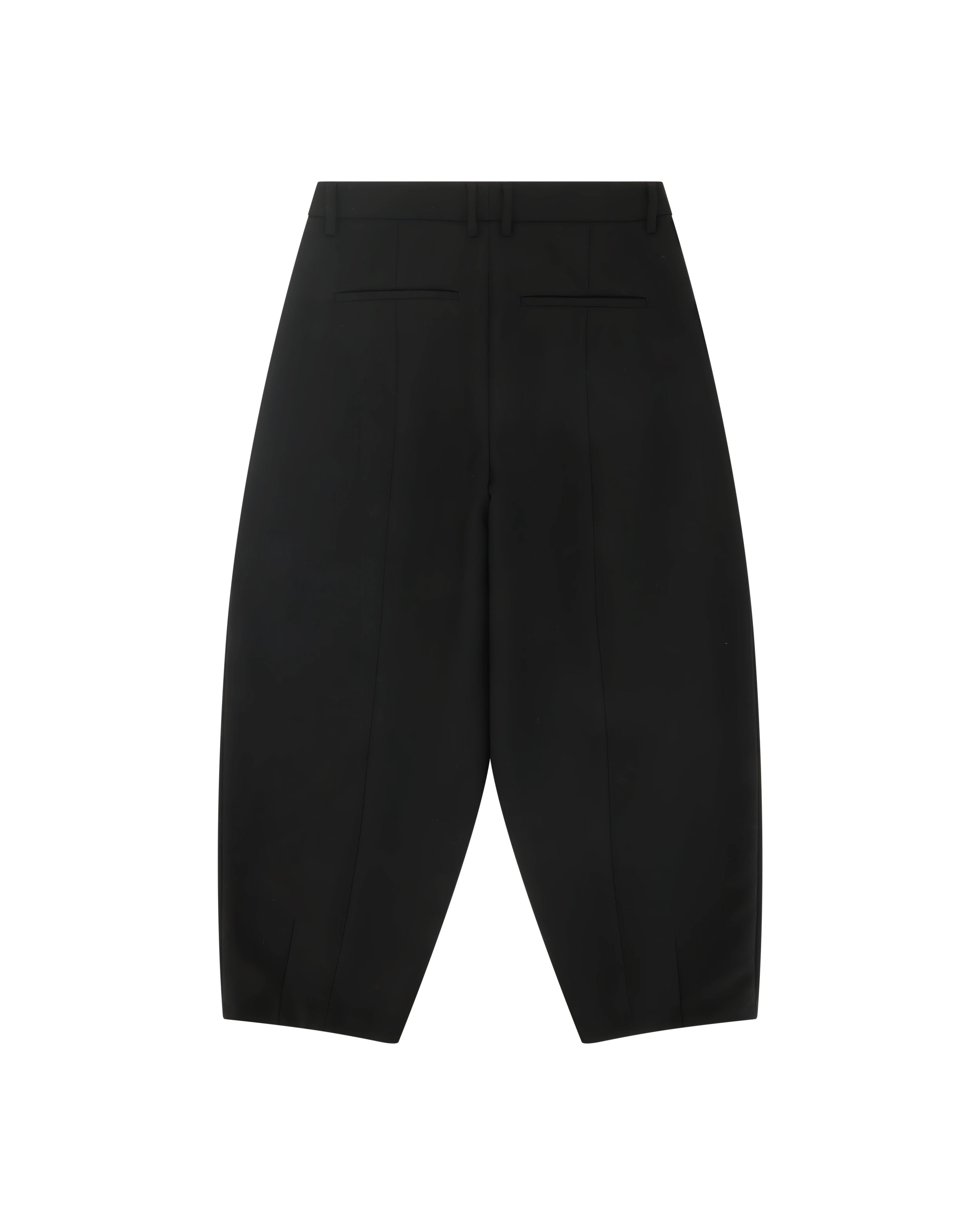 Carrot Trouser Black Wool - Image 3