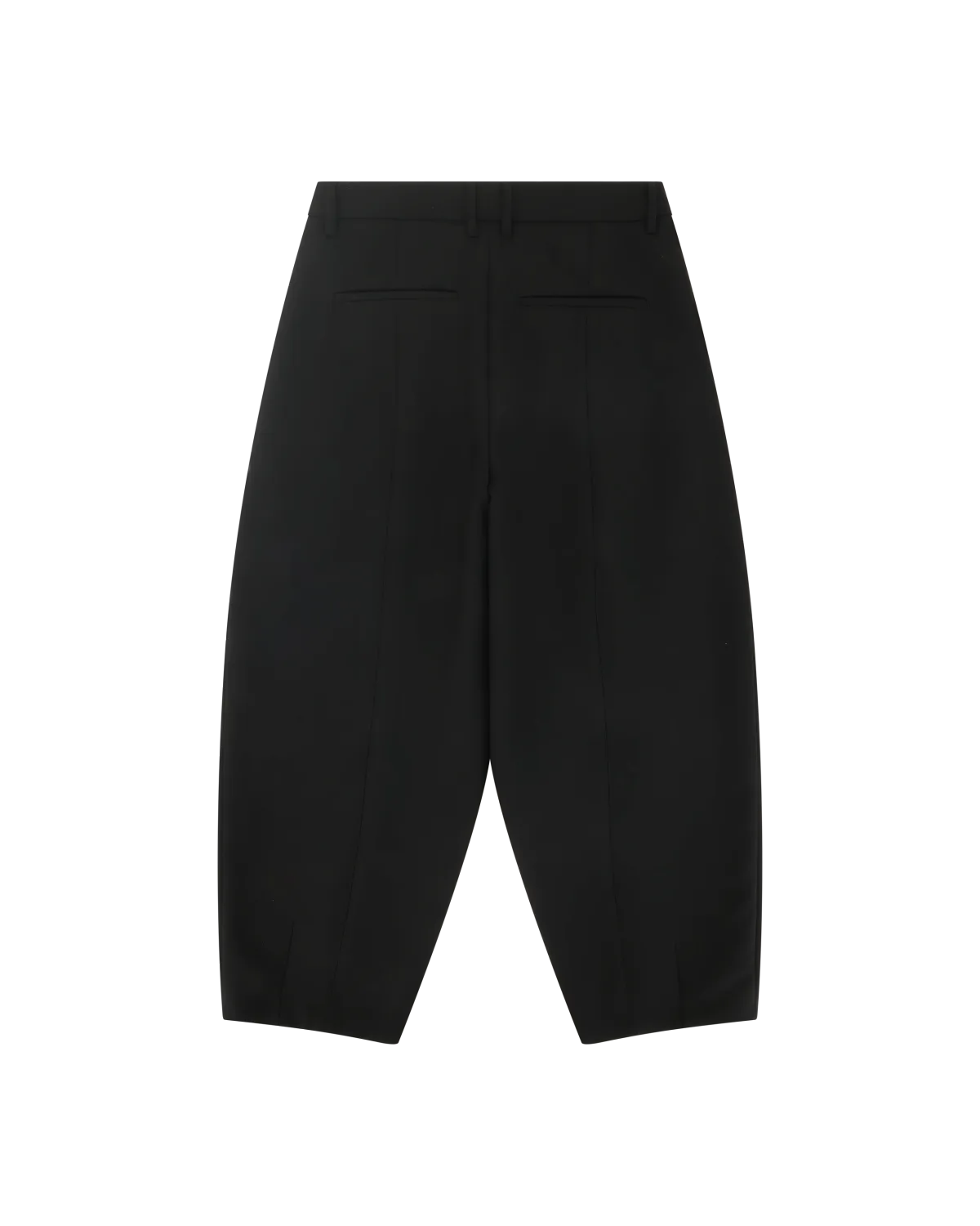 Carrot Trouser Black Wool - Image 3