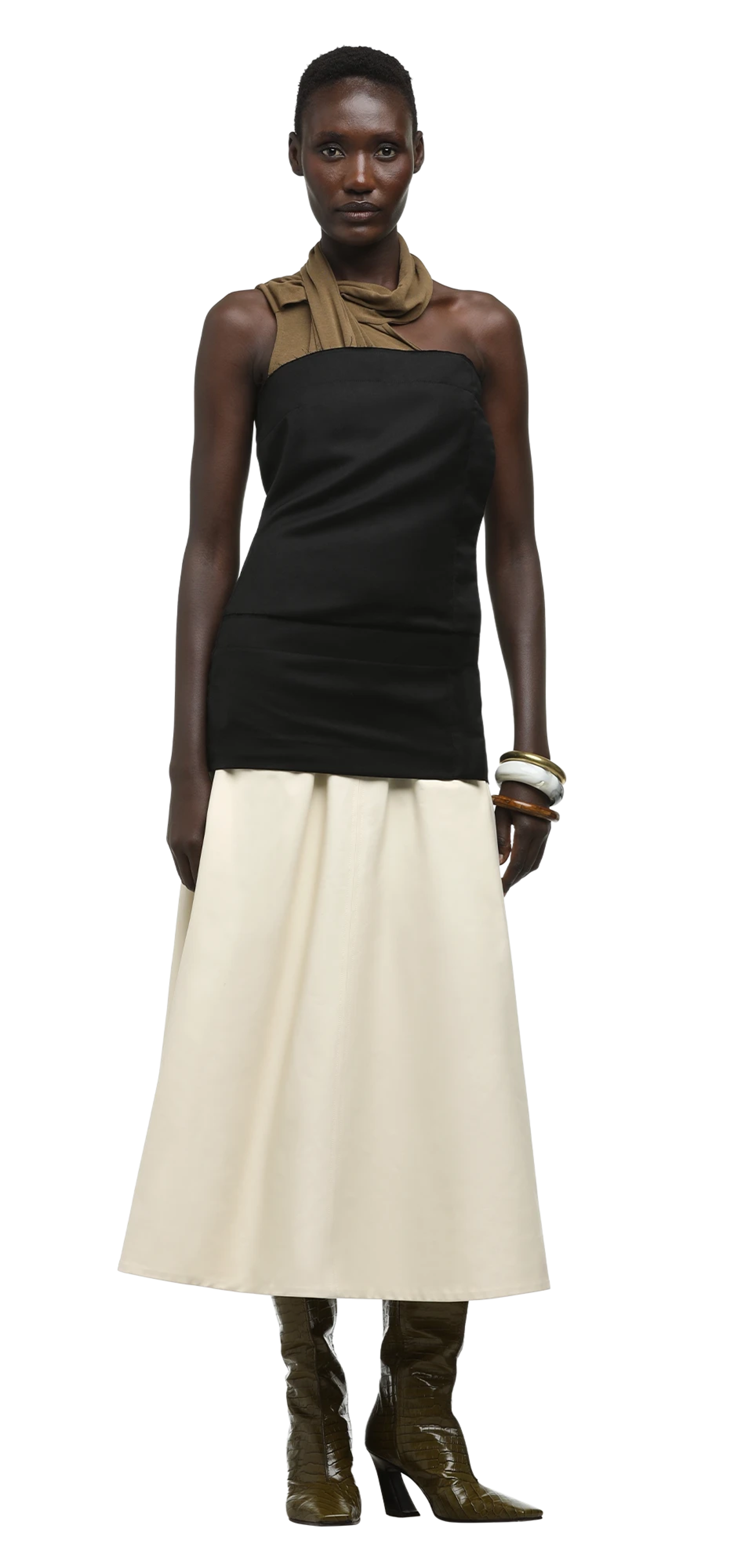 raw-tube-black character front view