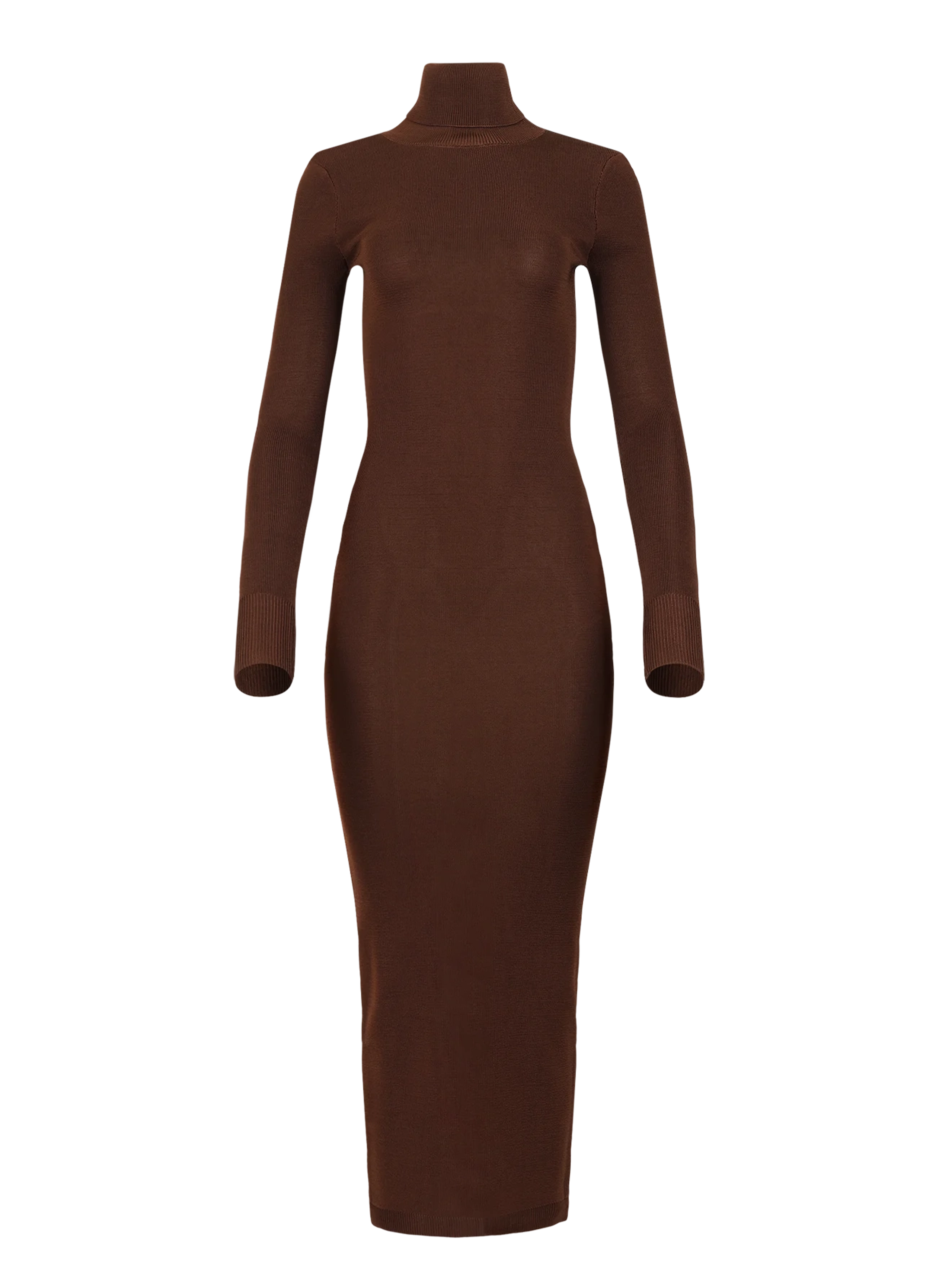 Product turtleneck-midi-dress-chocolate thumbnail
