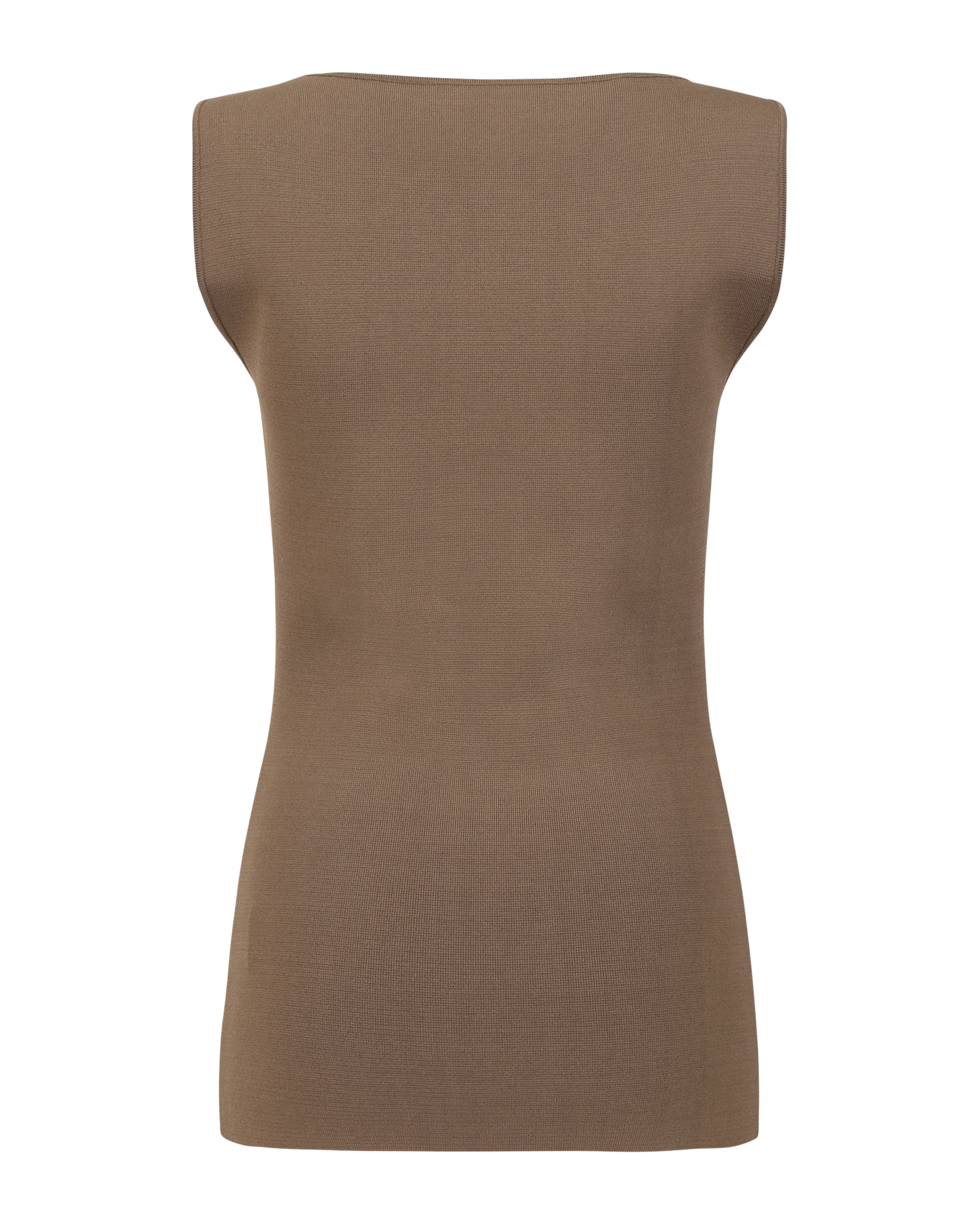 Boat Neck Top Tan - Image 4