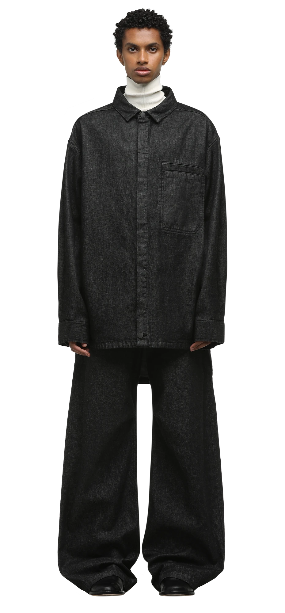 herculean shirt raw black - entire studios herculean shirt raw black - entire studios
