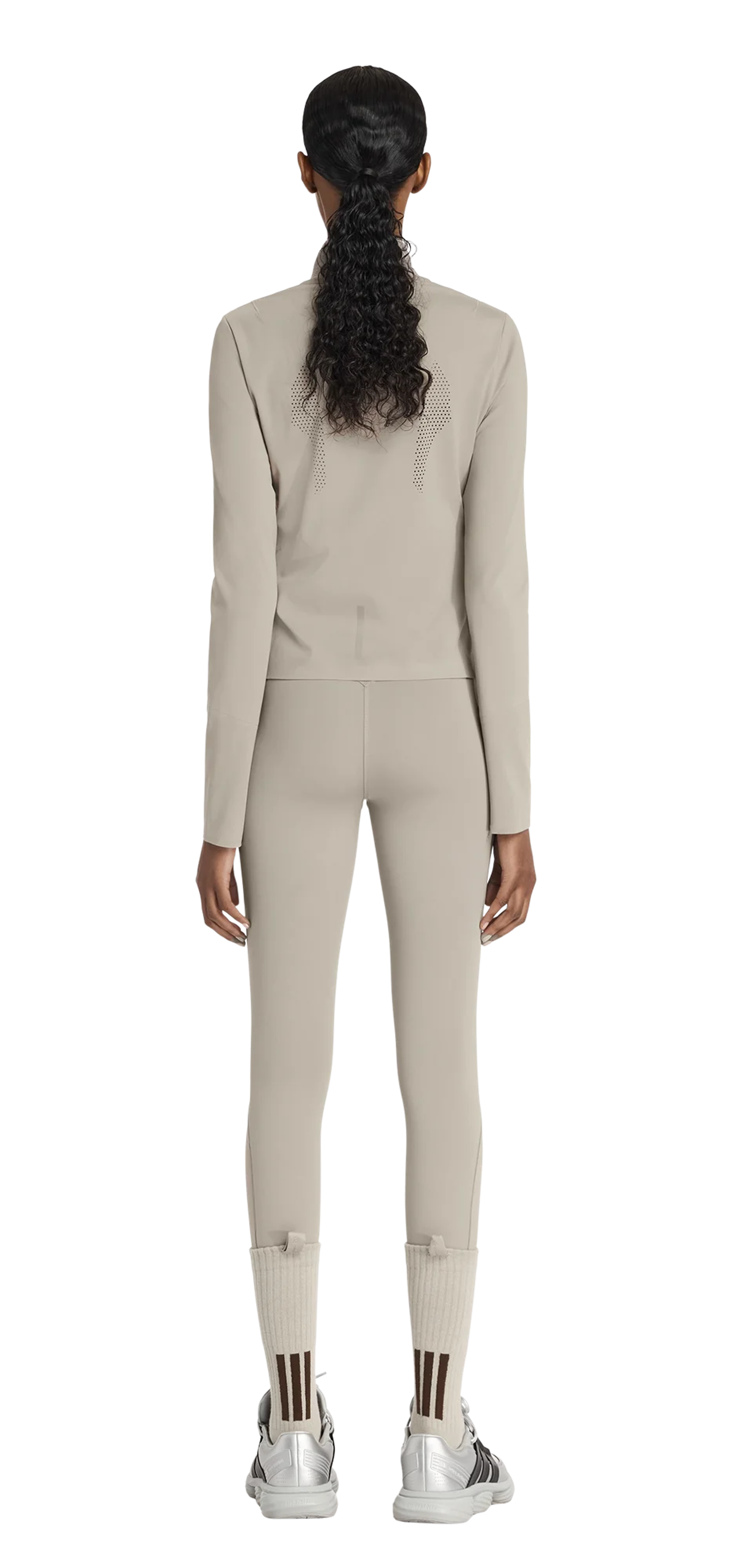 optime training 7/8 leggings putty beige - entire studios