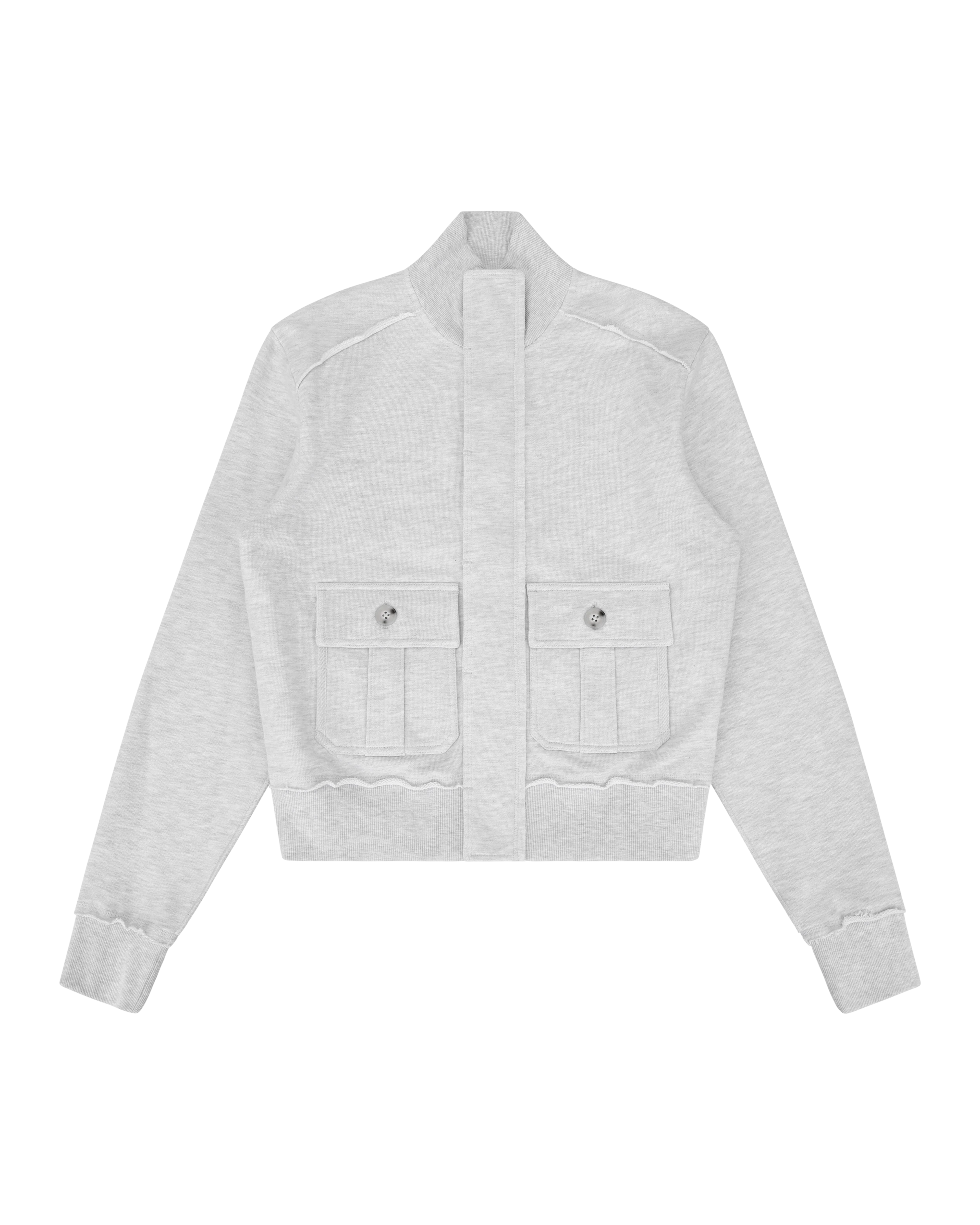 Supply Track Jacket Heather Grey - Image 5